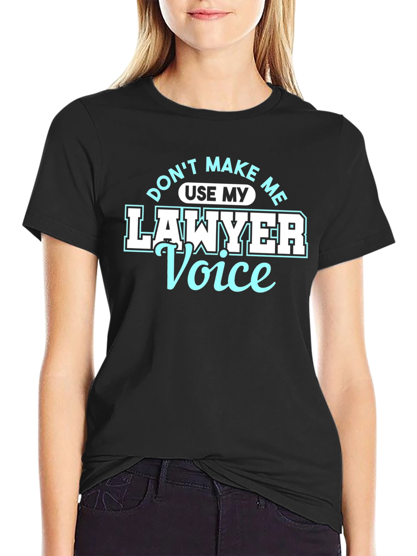 Lawyer Voice T-Shirt Funny Attorney Gift