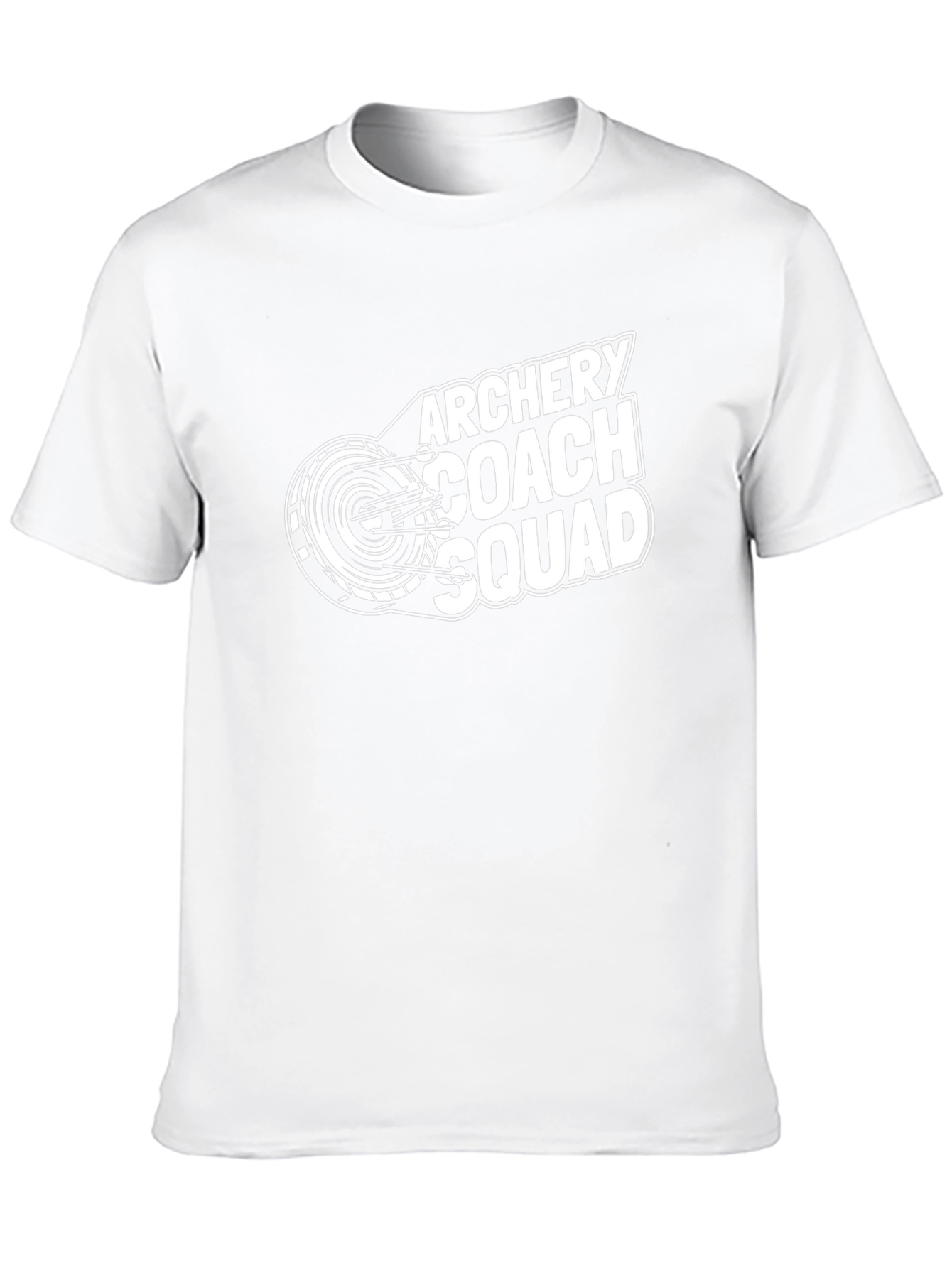 Archery Coach Squad T-Shirt - Black
