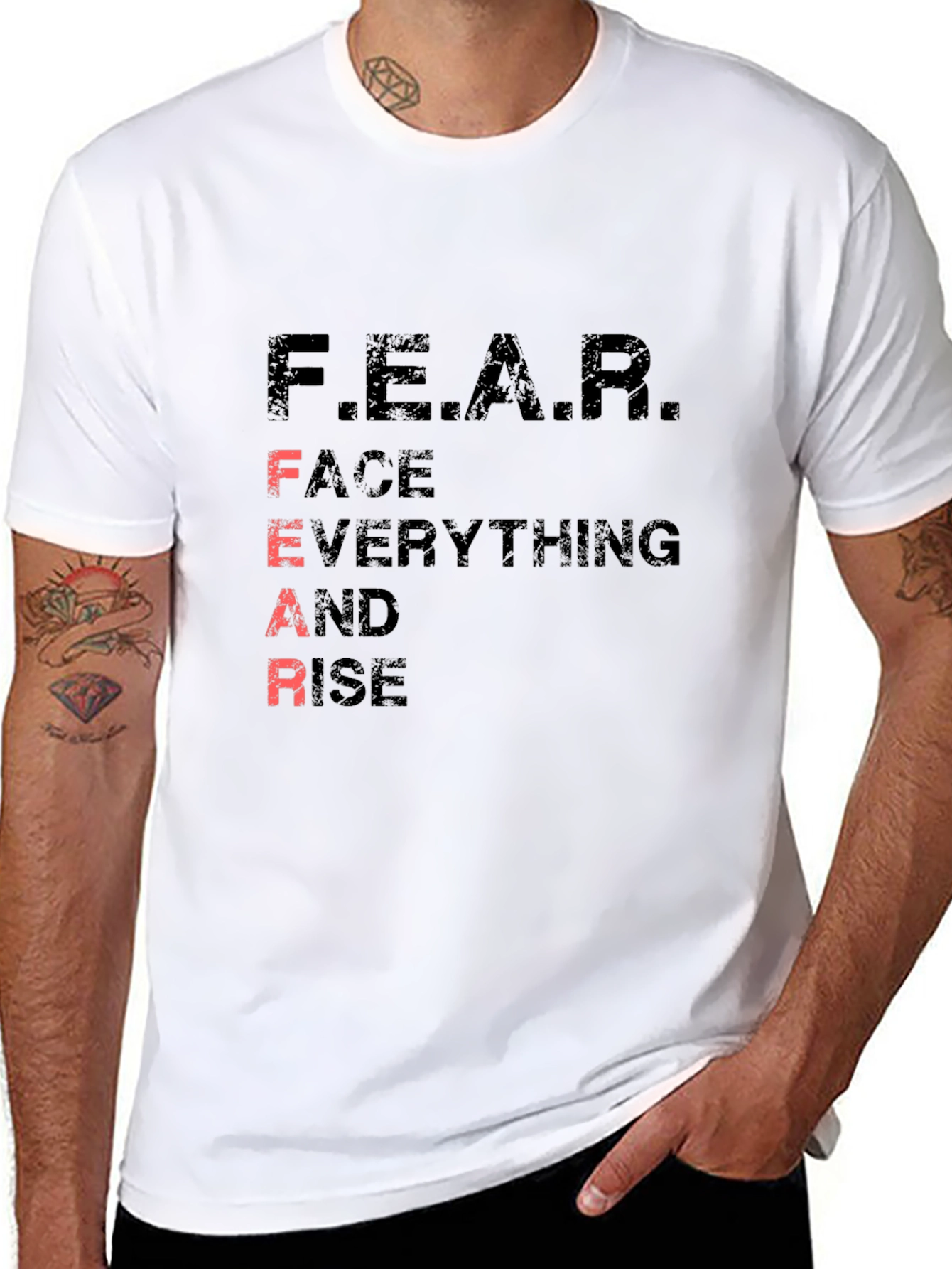 Motivational F.E.A.R. Graphic Tee