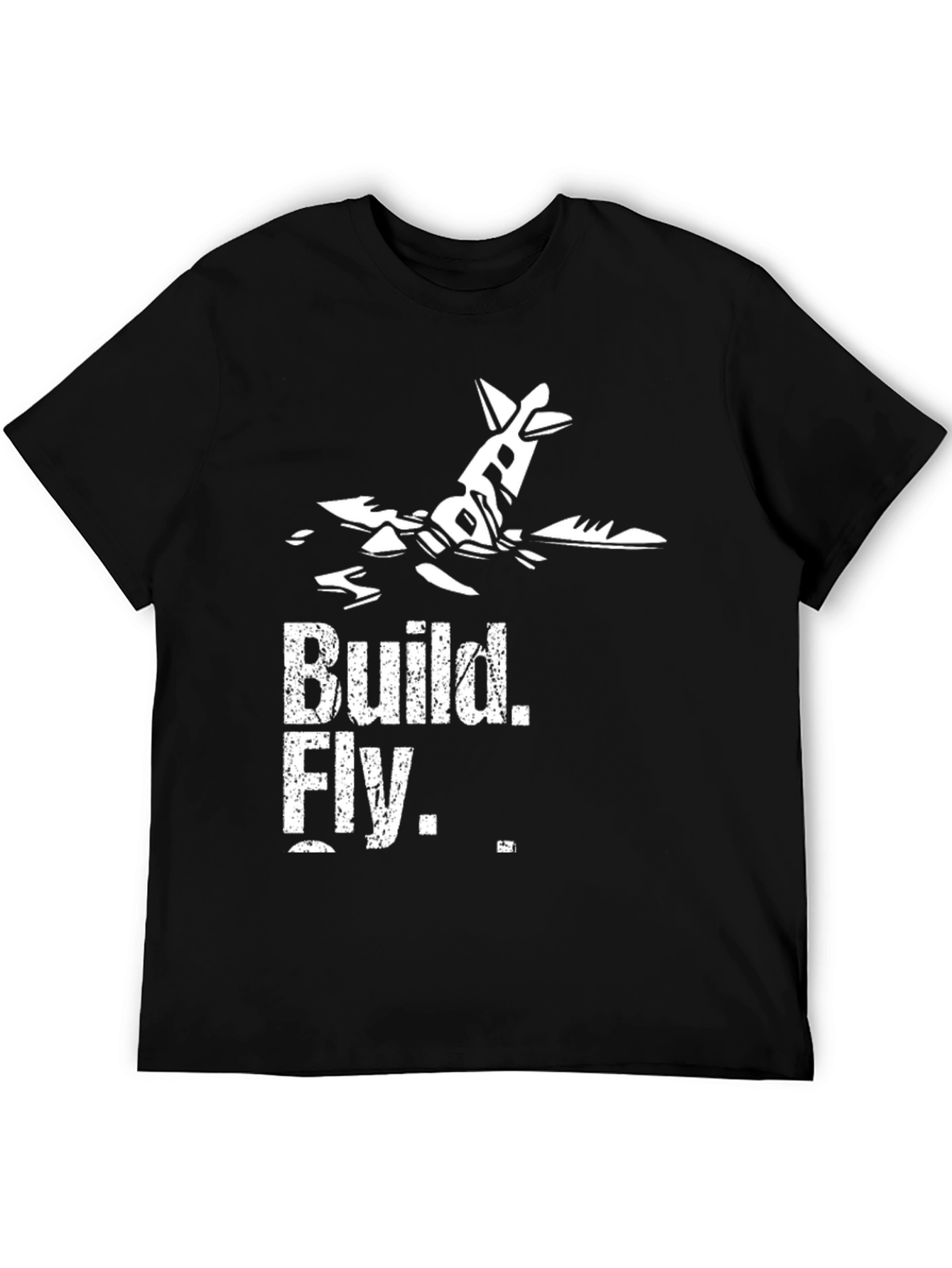Build Fly T-Shirt - Aviation Enthusiast Tee