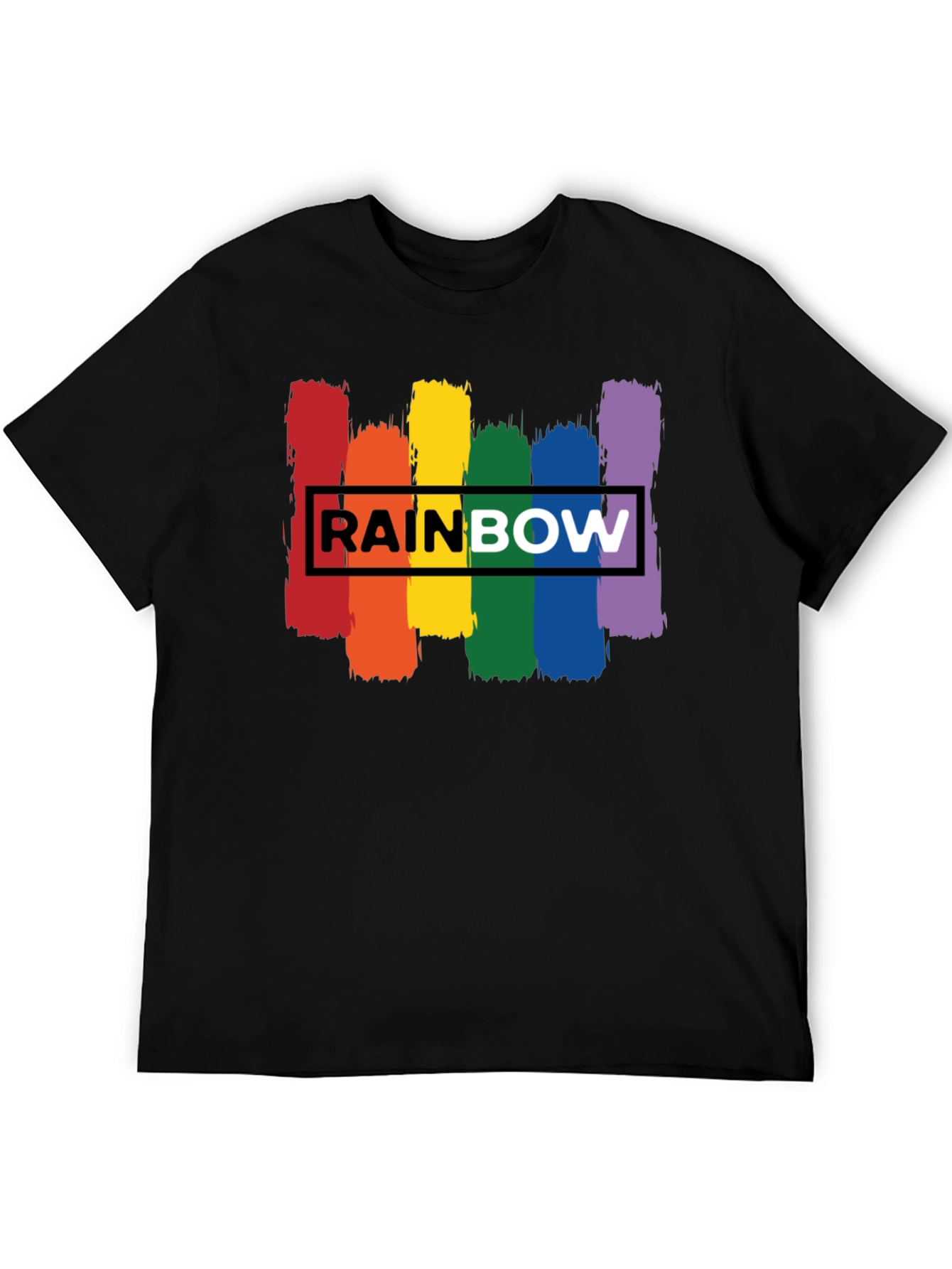 Rainbow Stripes T-Shirt - Pride Celebration Tee