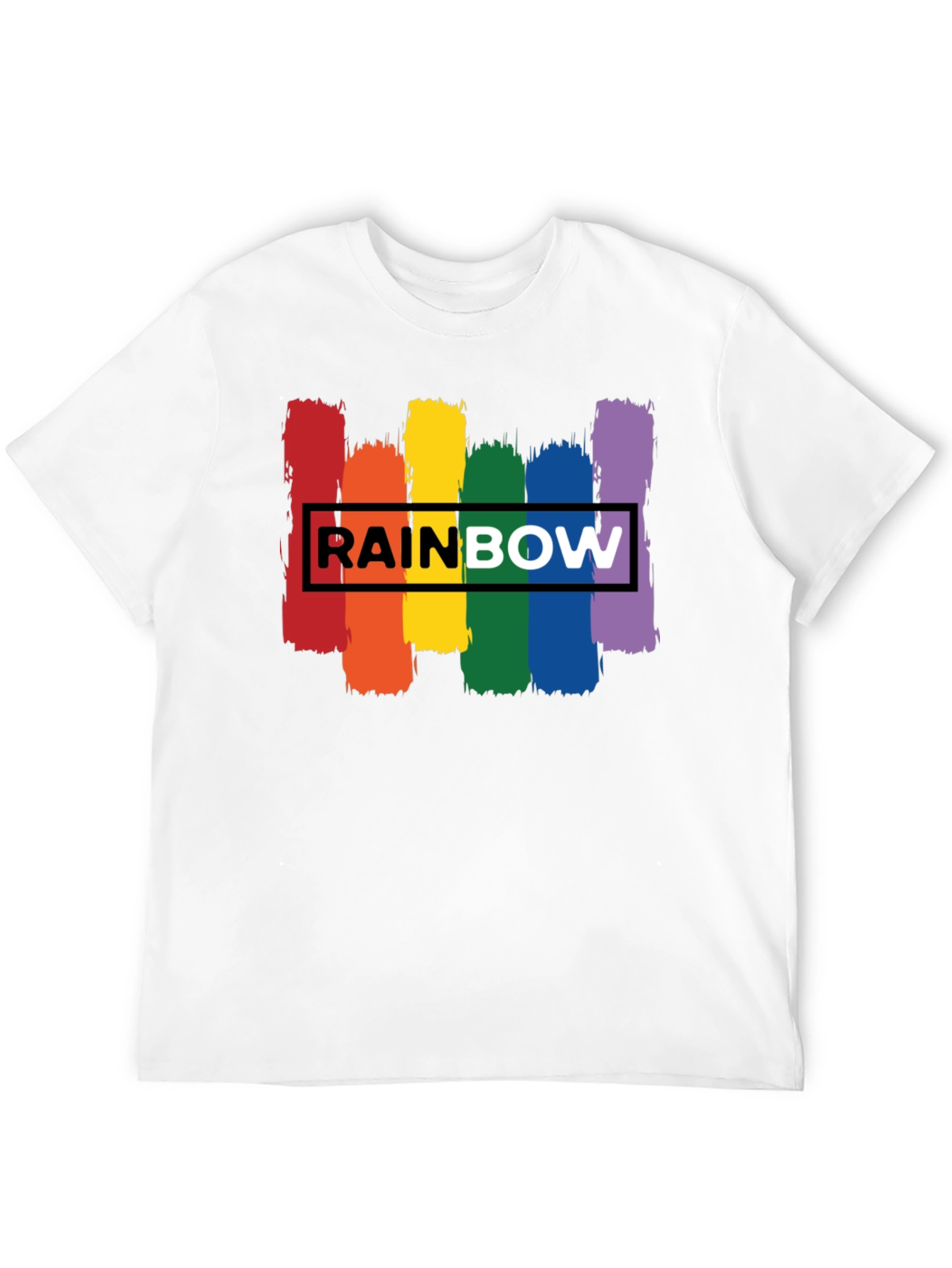 Rainbow Stripes T-Shirt - Pride Celebration Tee