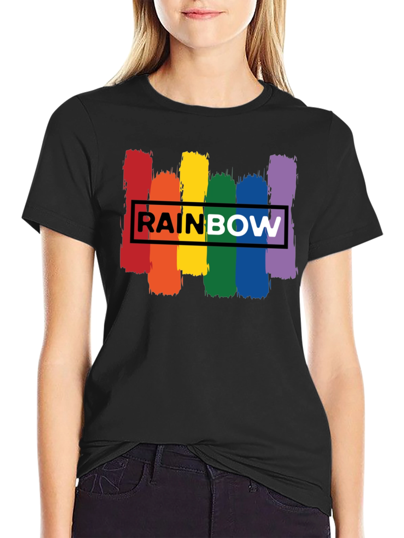 Rainbow Stripes T-Shirt - Pride Celebration Tee