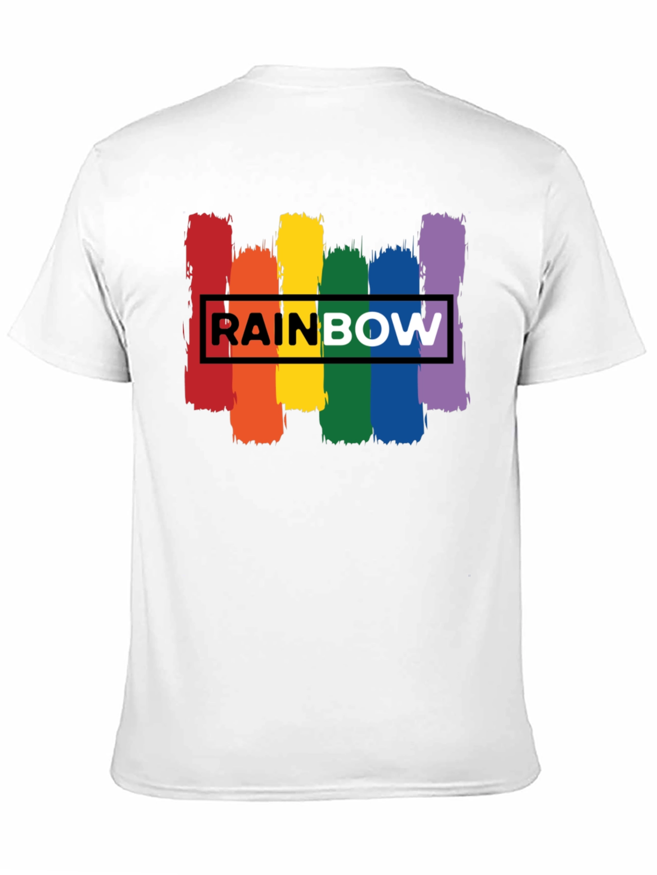 Rainbow Stripes T-Shirt - Pride Celebration Tee
