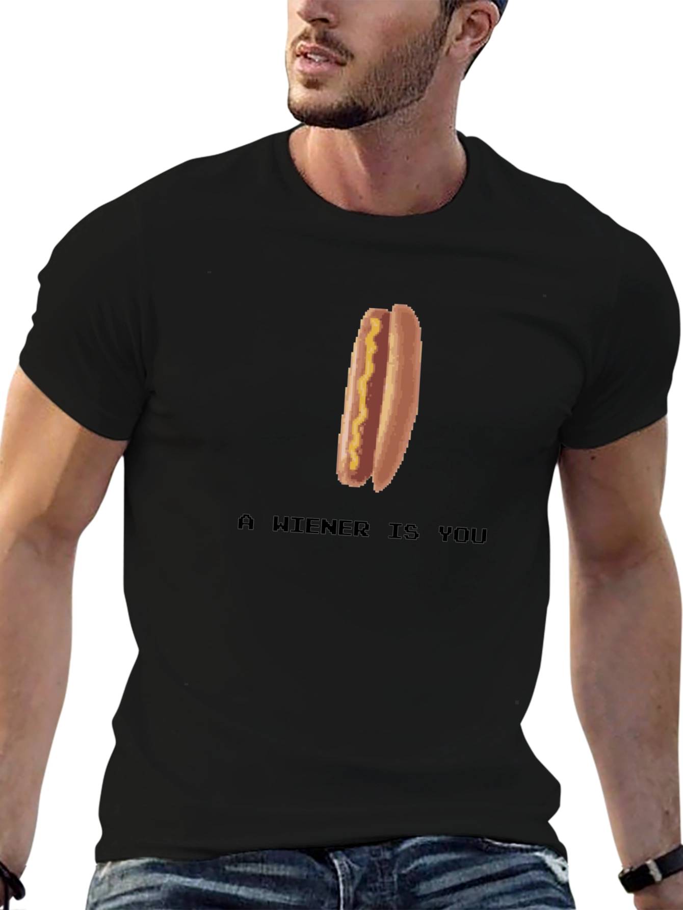 A Wiener Is You Funny Graphic T-Shirt