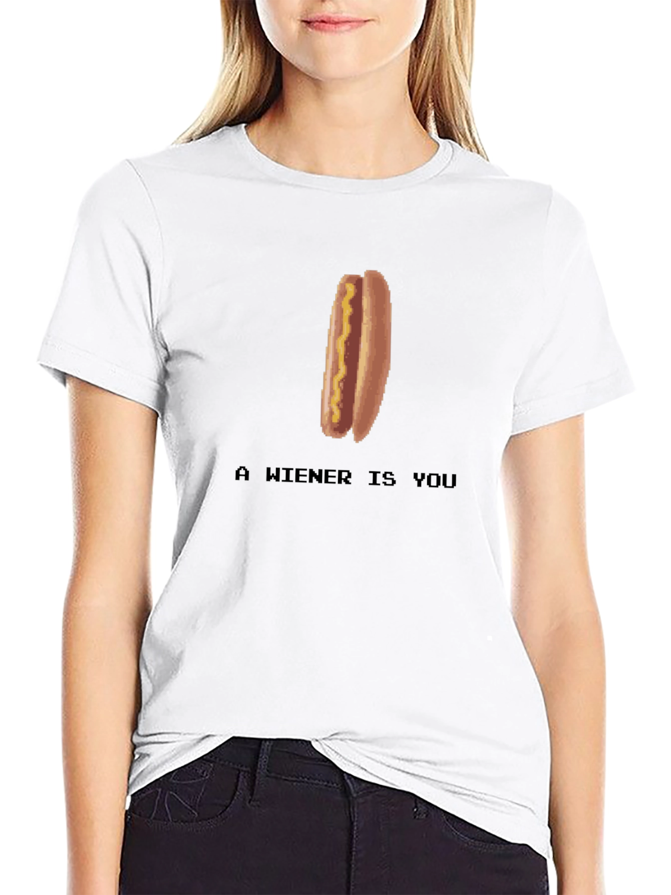 A Wiener Is You Funny Graphic T-Shirt