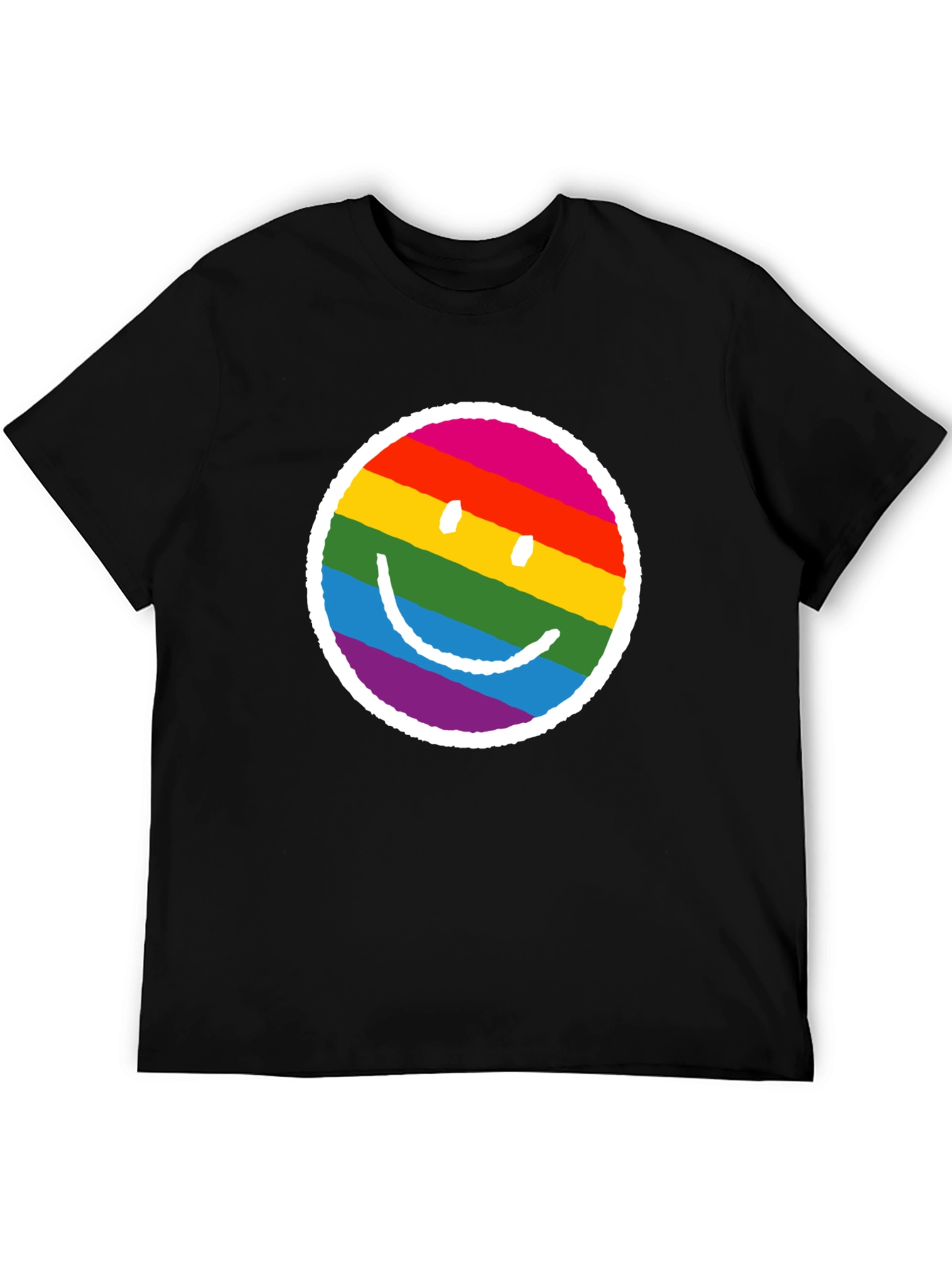 Rainbow Smiley Face T-Shirt