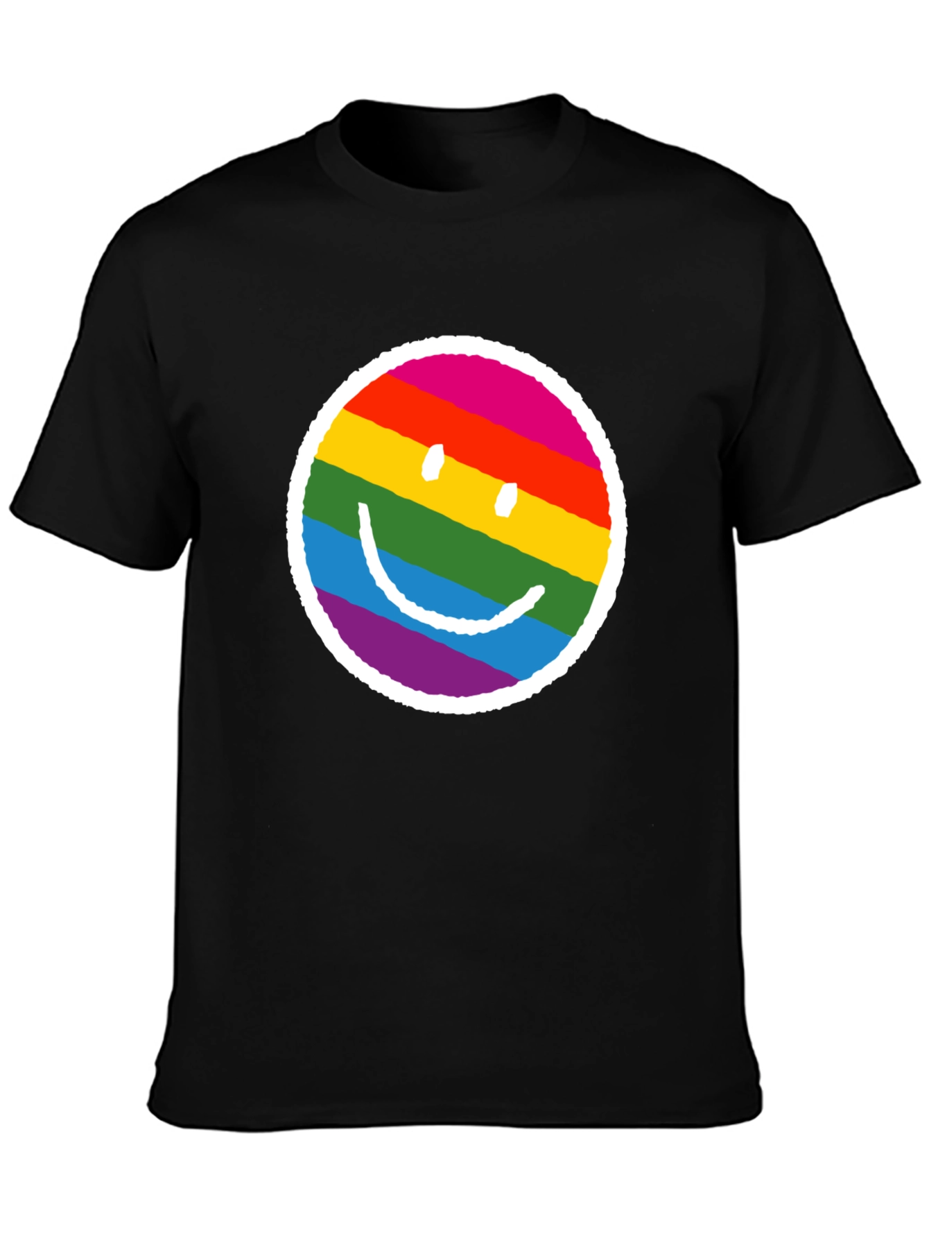 Rainbow Smiley Face T-Shirt