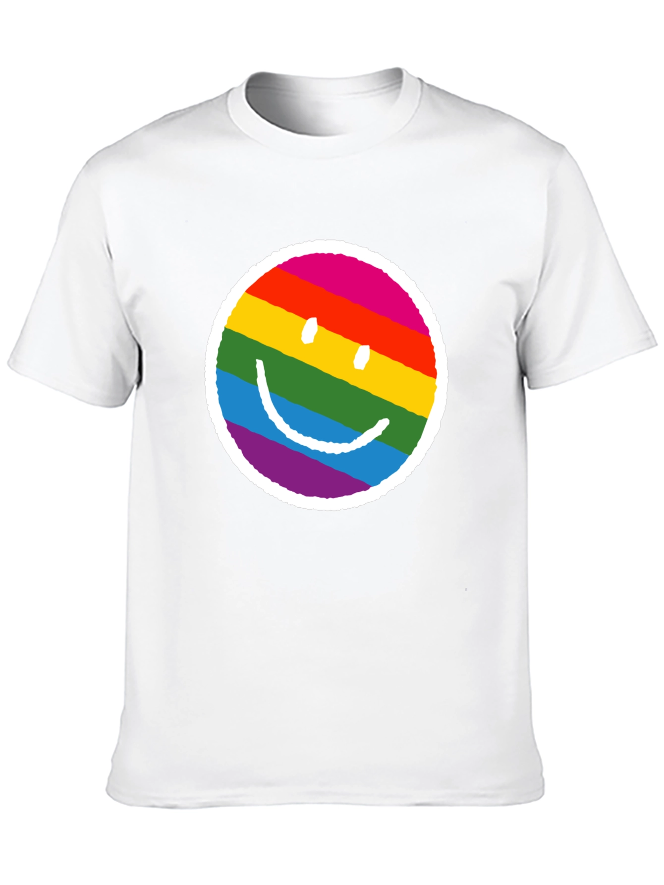 Rainbow Smiley Face T-Shirt