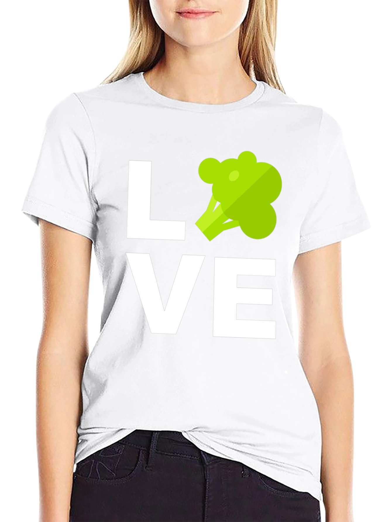 Love Broccoli T-Shirt - Vegan Vegetarian Tee