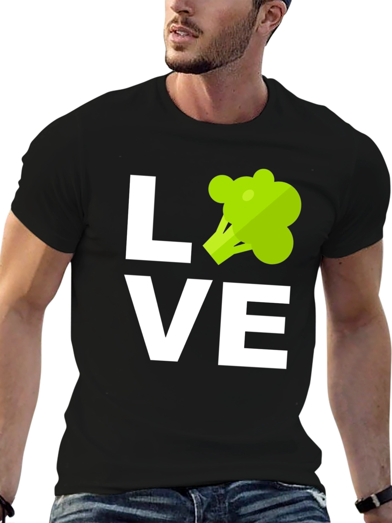Love Broccoli T-Shirt - Vegan Vegetarian Tee
