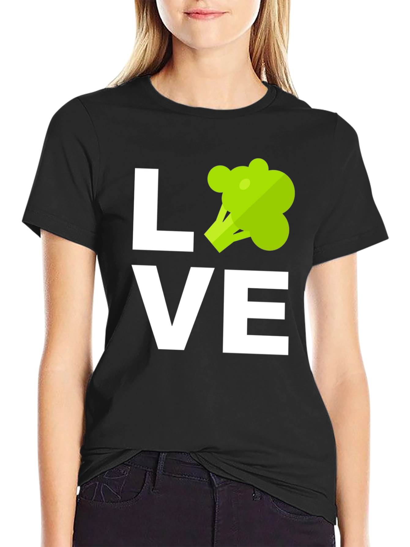 Love Broccoli T-Shirt - Vegan Vegetarian Tee