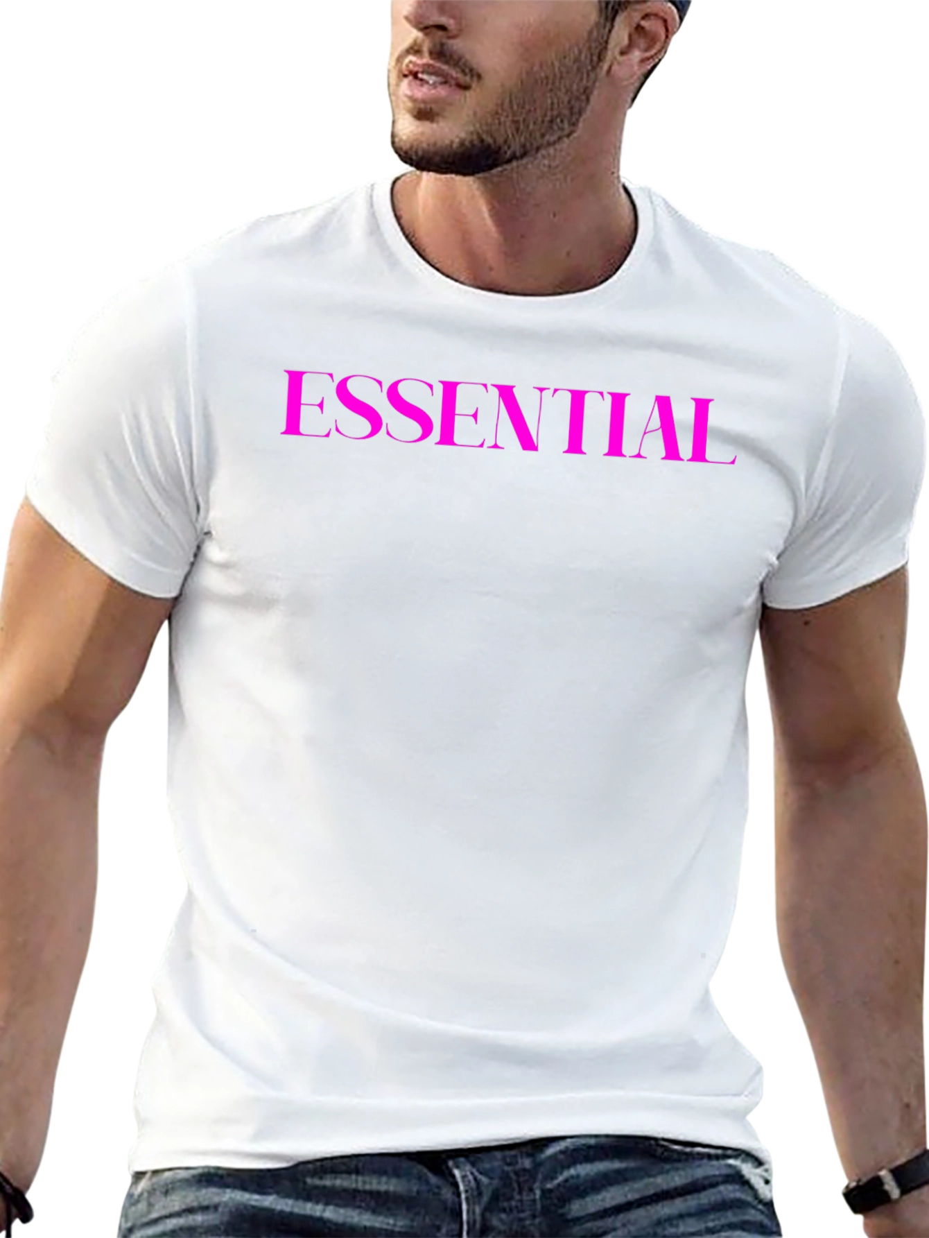Essential Crew Neck Tee - Black