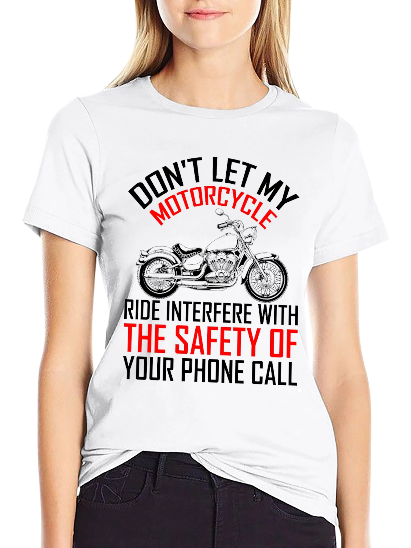 Motorcycle Safety T-Shirt - Funny Biker Tee
