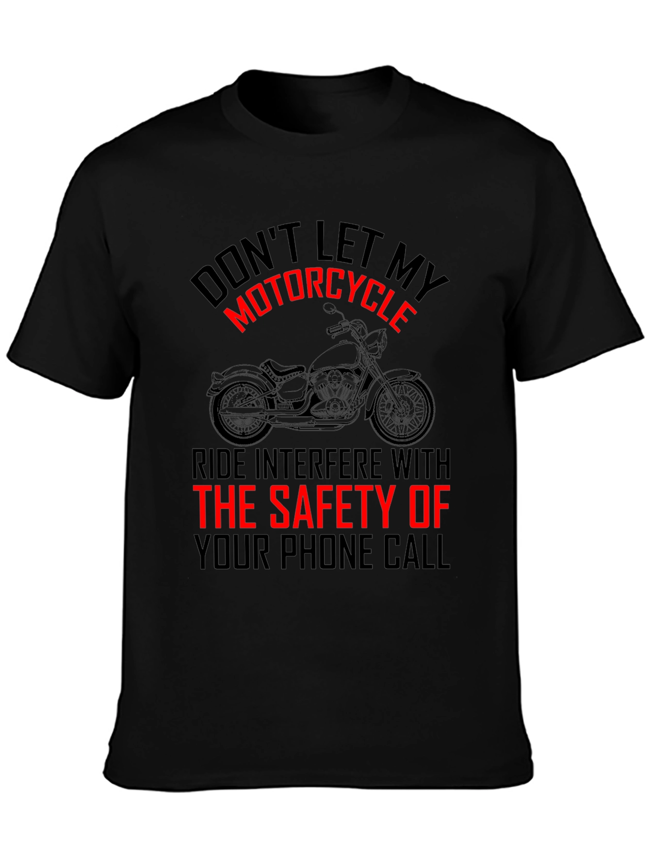 Motorcycle Safety T-Shirt - Funny Biker Tee