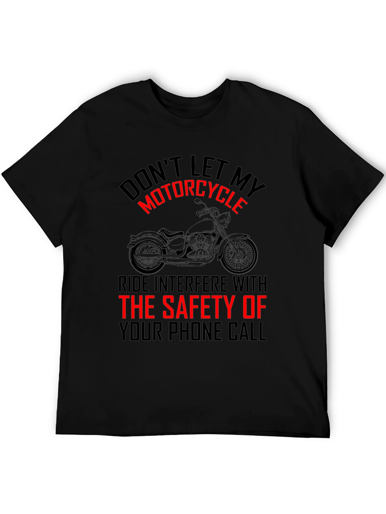 Motorcycle Safety T-Shirt - Funny Biker Tee