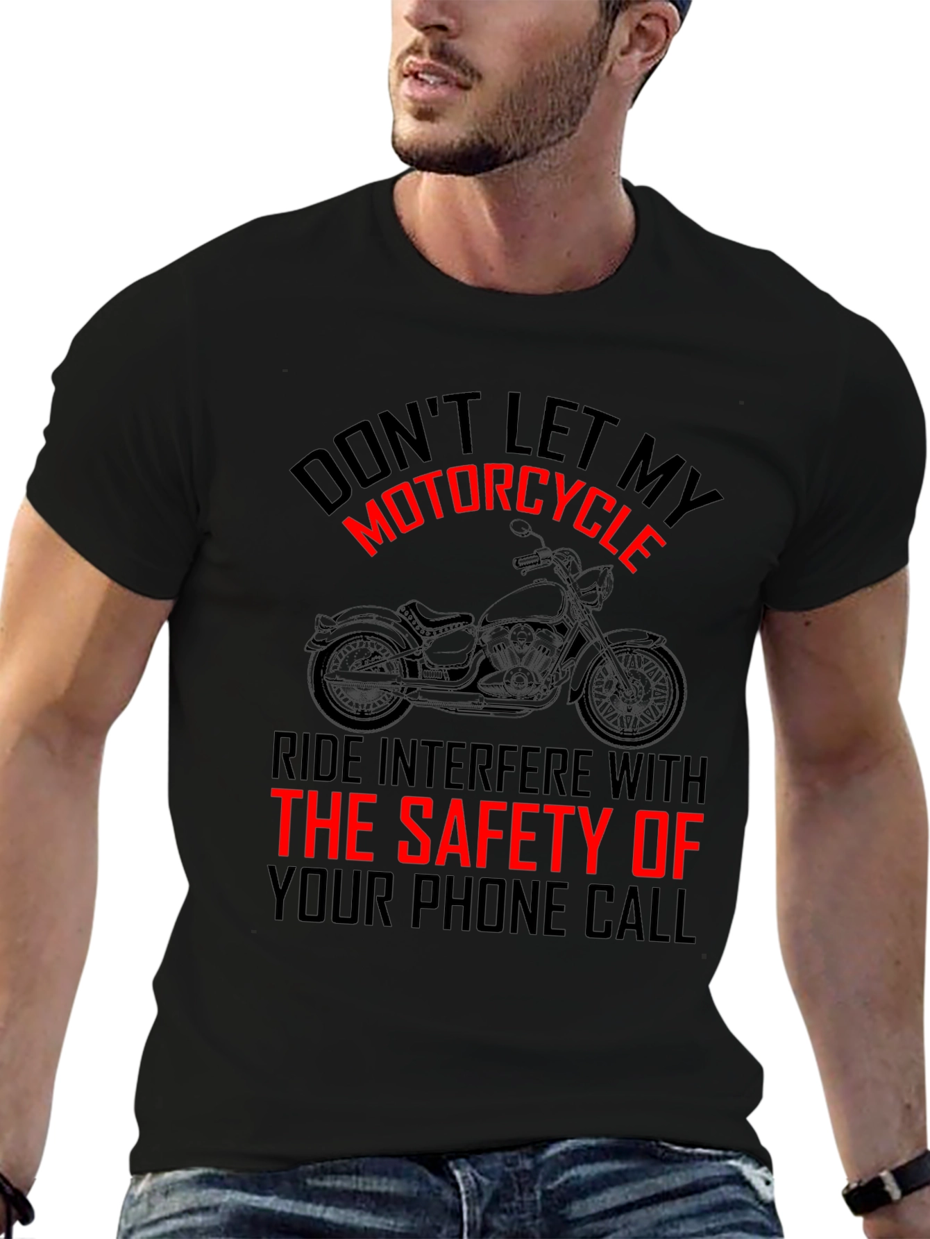 Motorcycle Safety T-Shirt - Funny Biker Tee