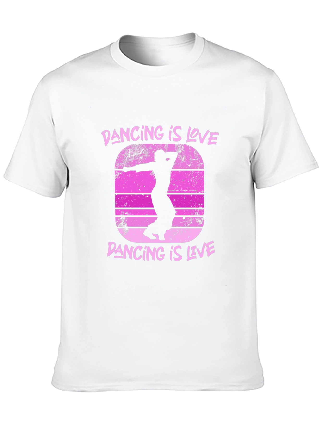 Dancing is Love Dance T-Shirt Retro Style
