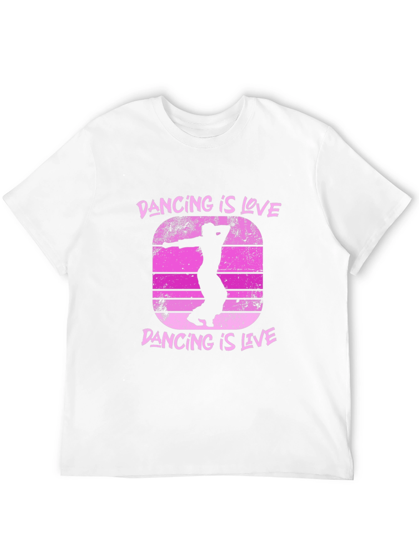 Dancing is Love Dance T-Shirt Retro Style