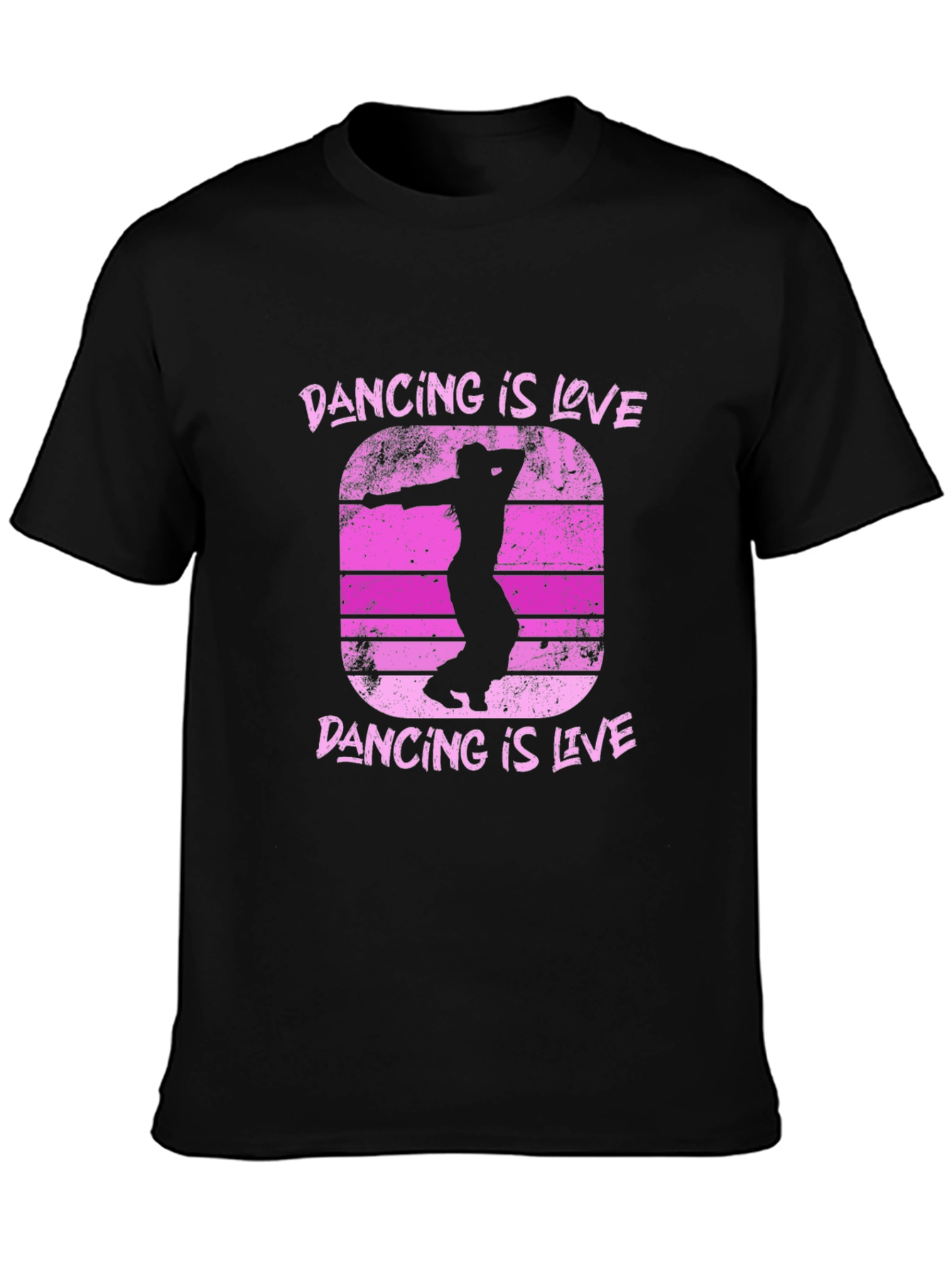 Dancing is Love Dance T-Shirt Retro Style