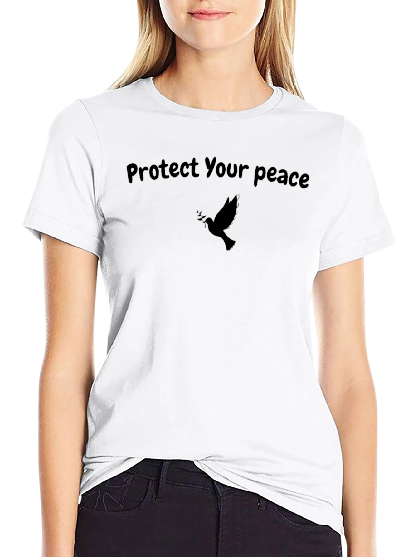 Protect Your Peace Black T-Shirt