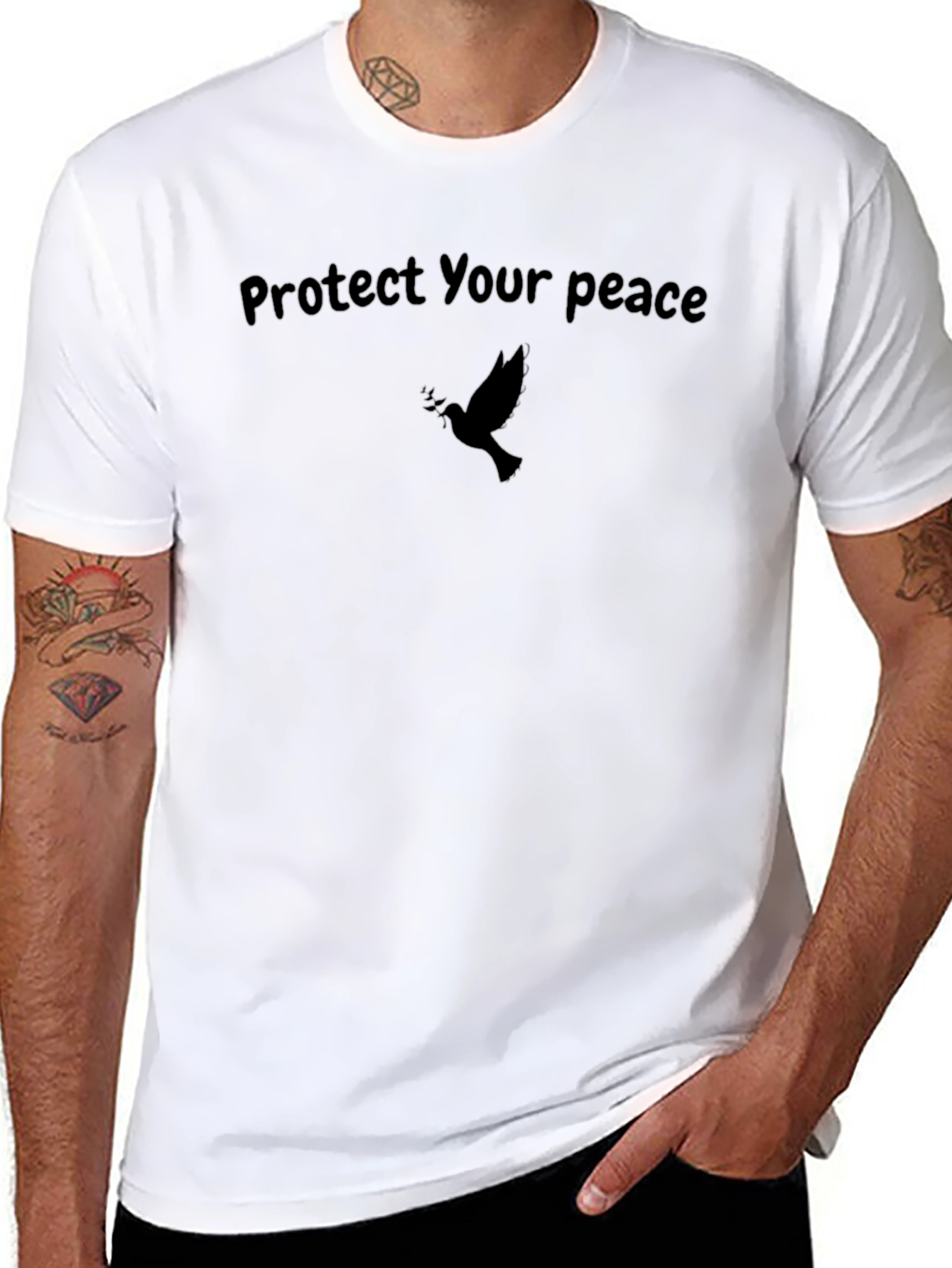 Protect Your Peace Black T-Shirt