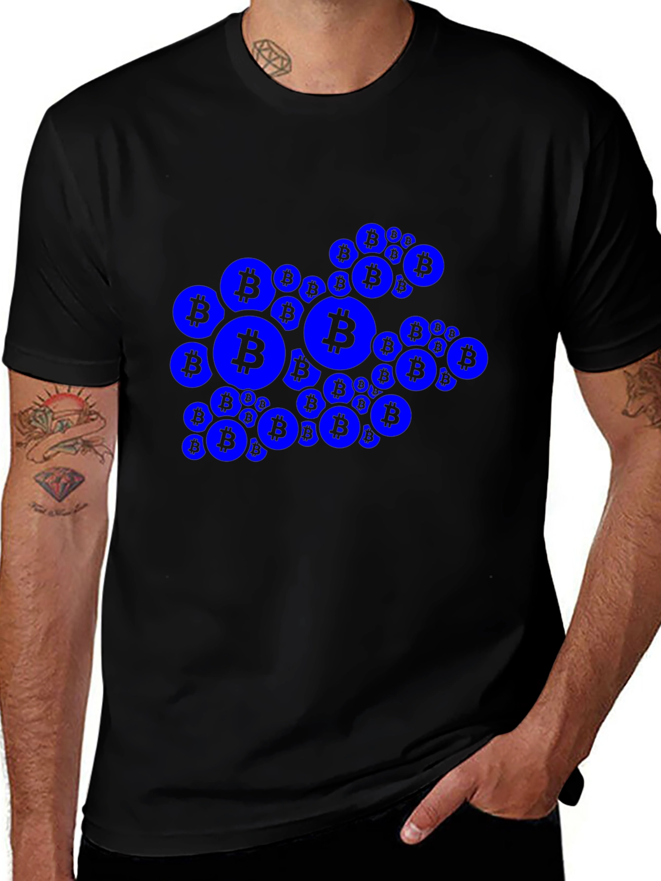 Bitcoin Symbol T-Shirt - Crypto Tee