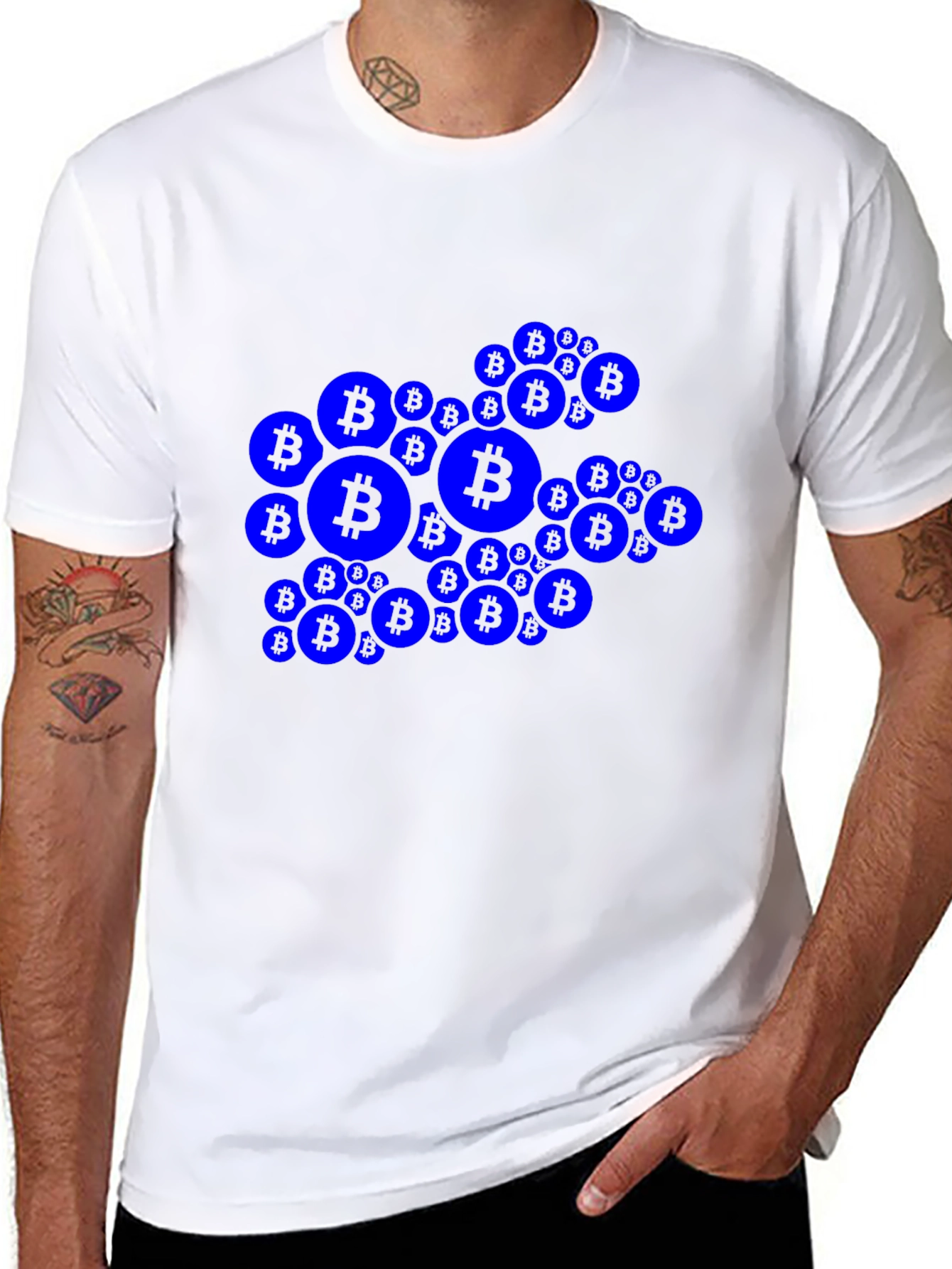 Bitcoin Symbol T-Shirt - Crypto Tee