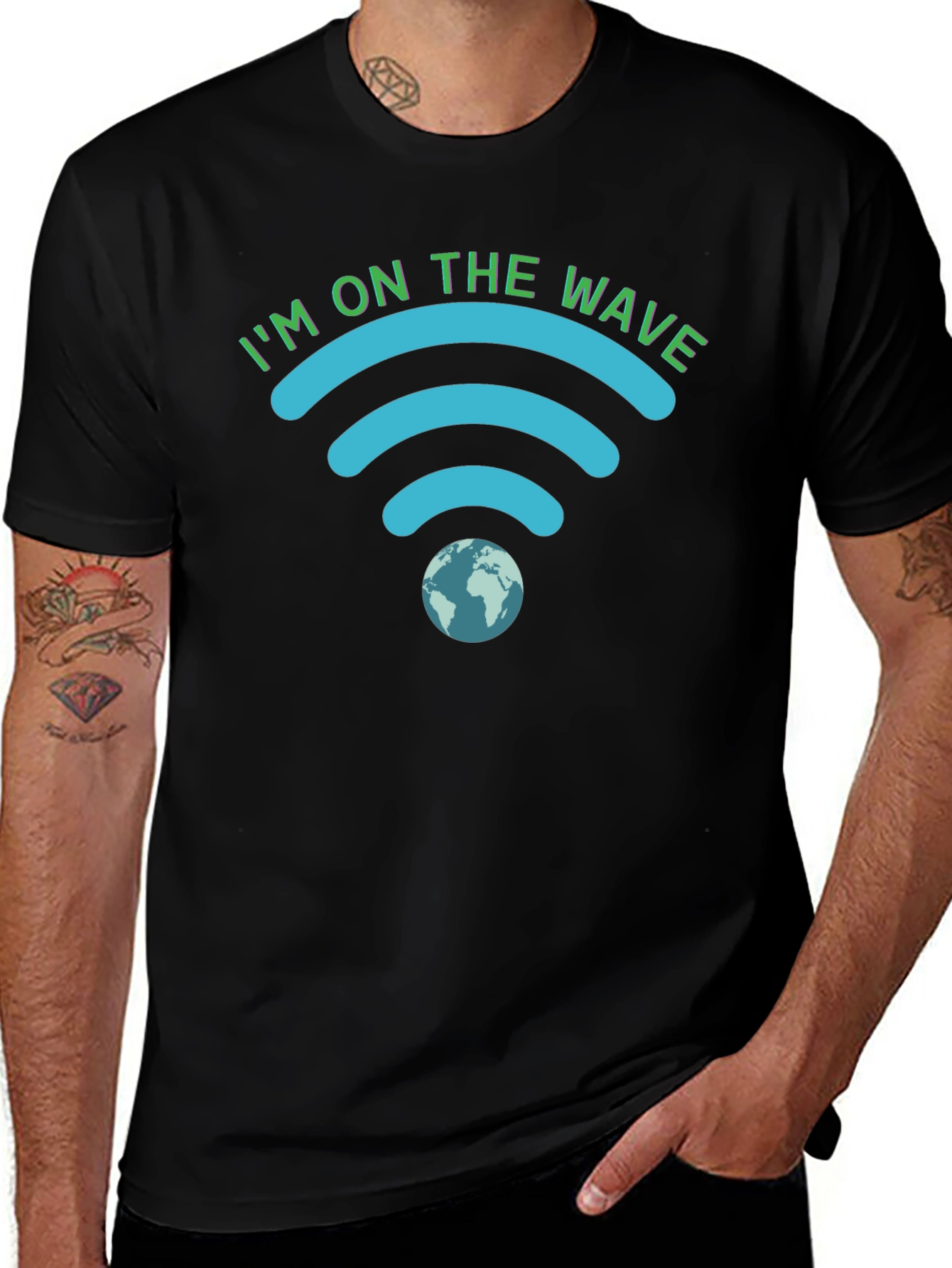 Im on the Wave Graphic T-Shirt