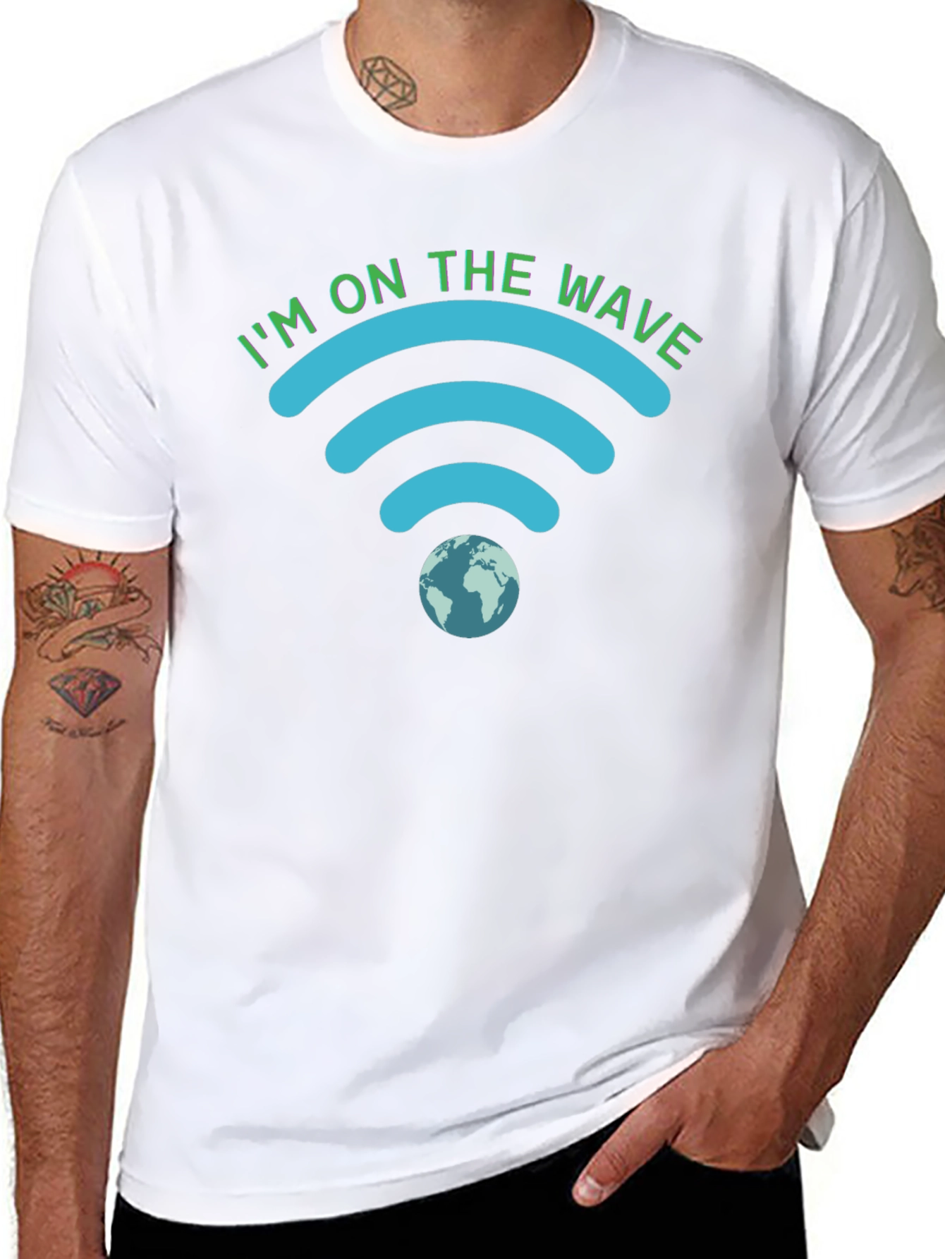 Im on the Wave Graphic T-Shirt