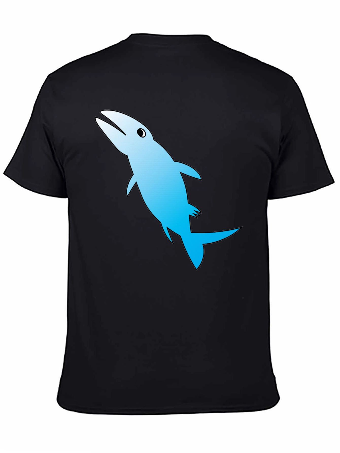 Barracuda Graphic Print Black T-Shirt