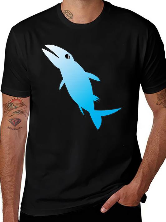 Barracuda Graphic Print Black T-Shirt