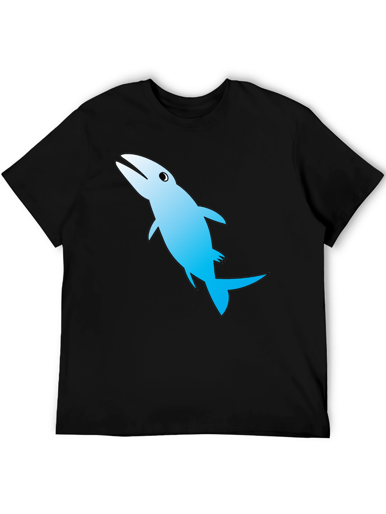 Barracuda Graphic Print Black T-Shirt