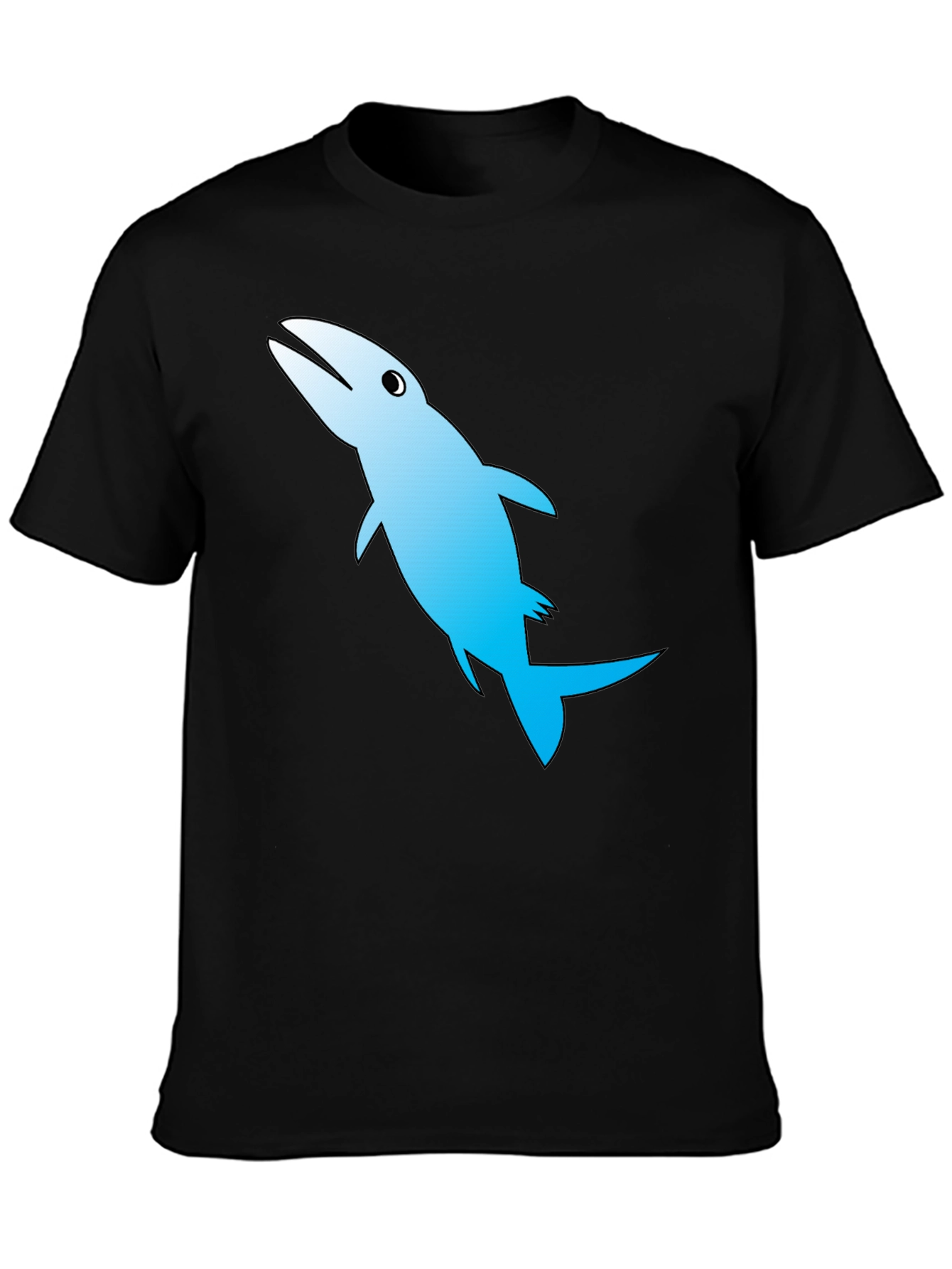 Barracuda Graphic Print Black T-Shirt
