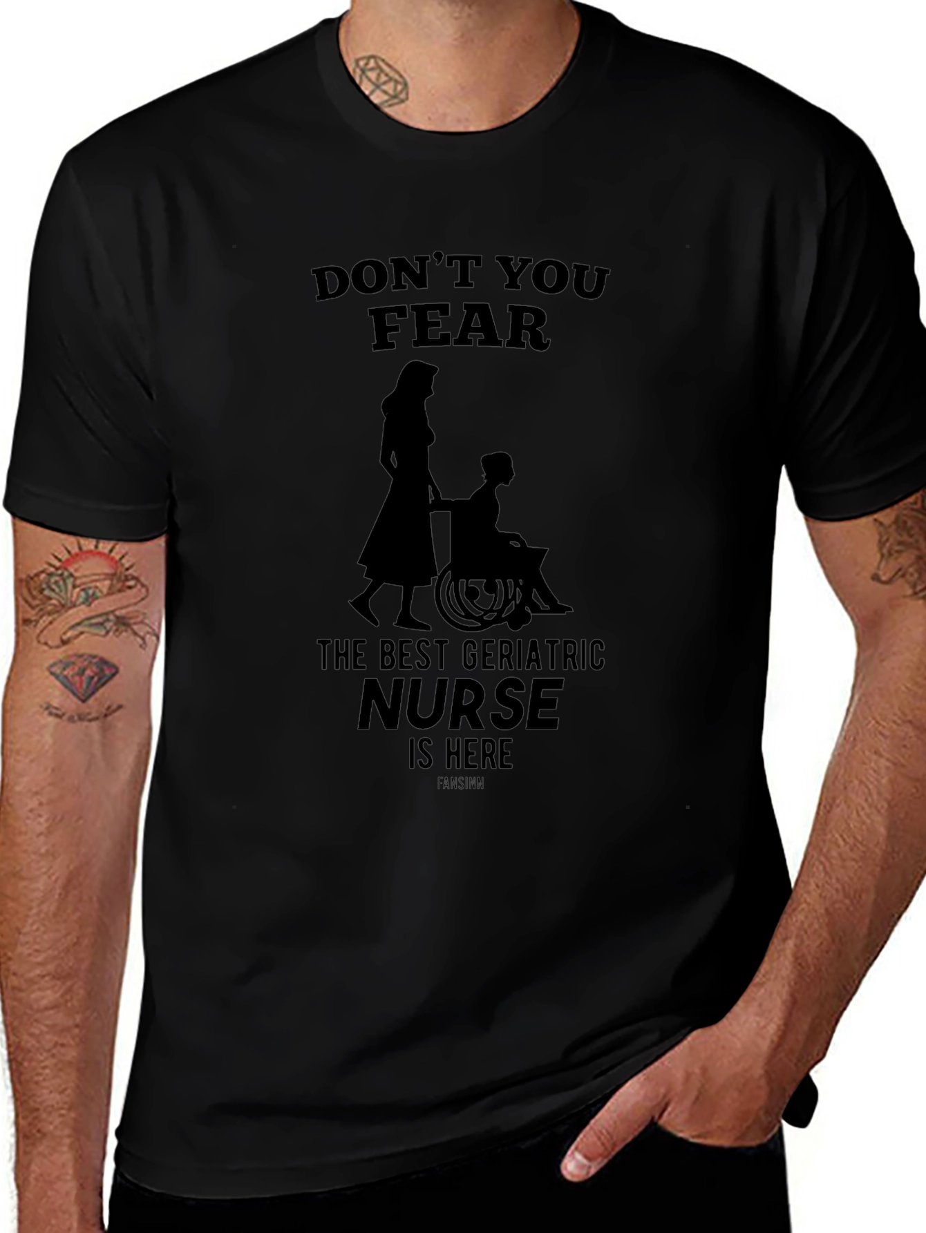 Geriatric Nurse T-Shirt - Dont You Fear!