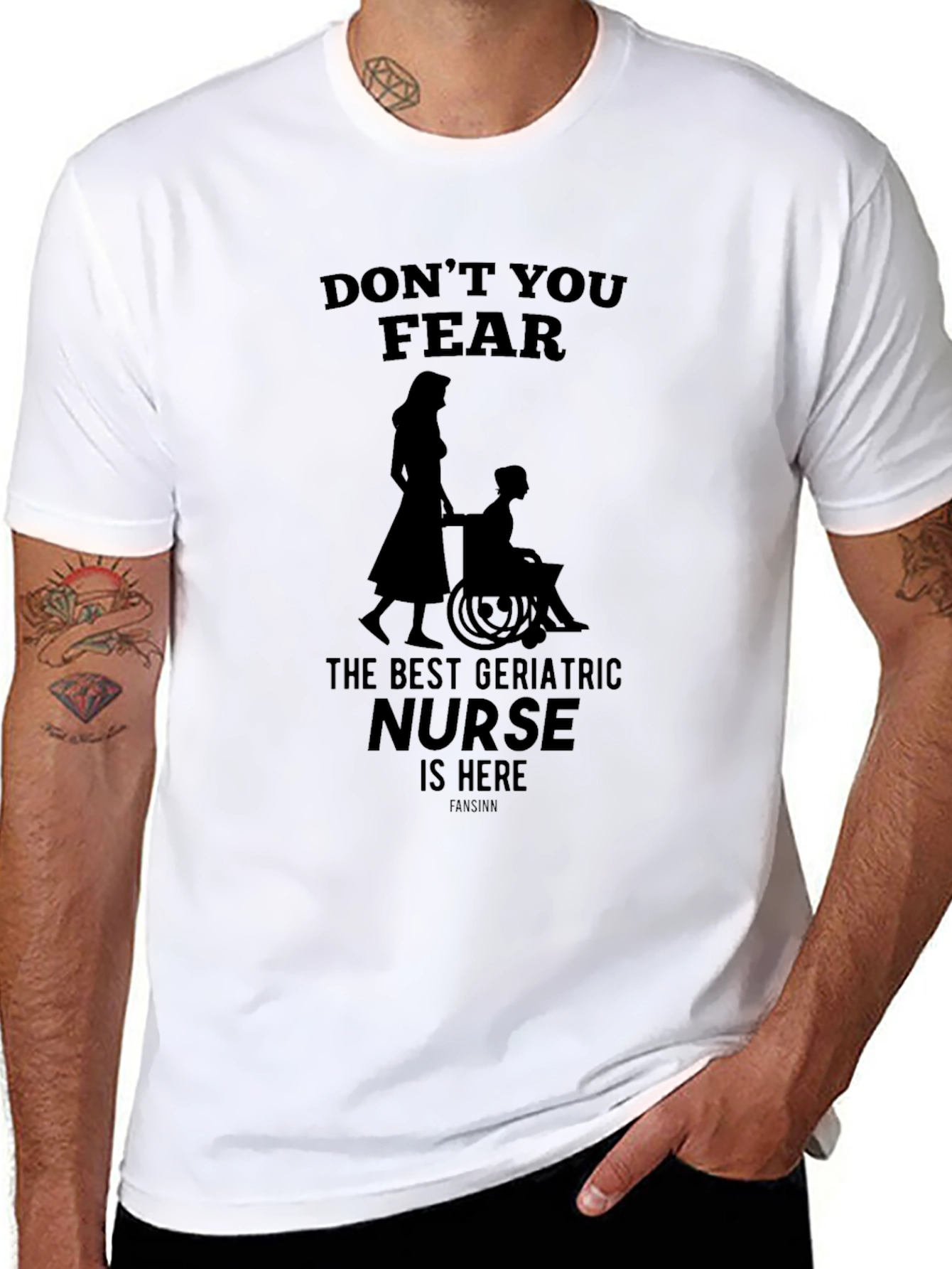 Geriatric Nurse T-Shirt - Dont You Fear!