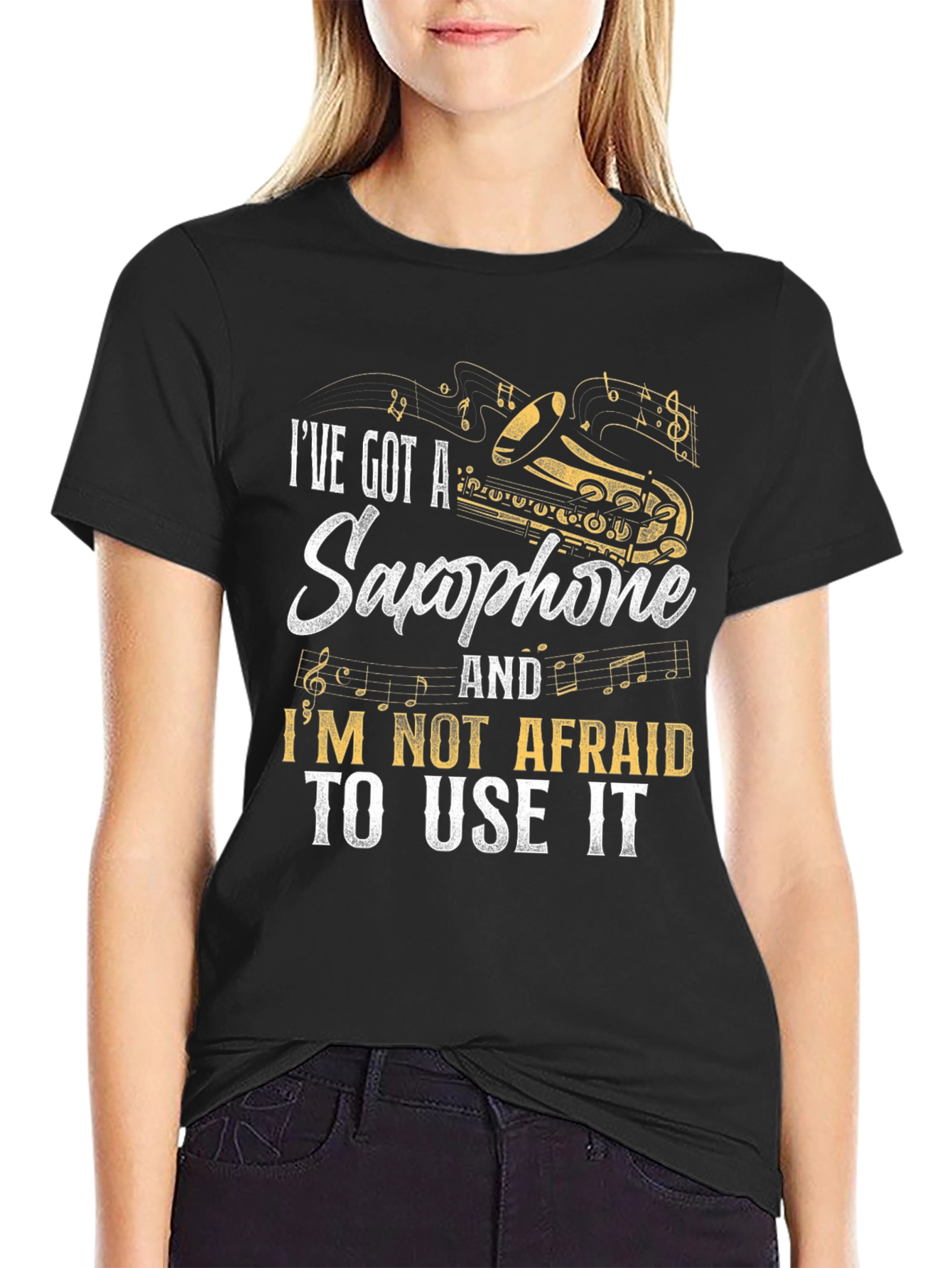 Saxophone Lover T-Shirt - Music Gift