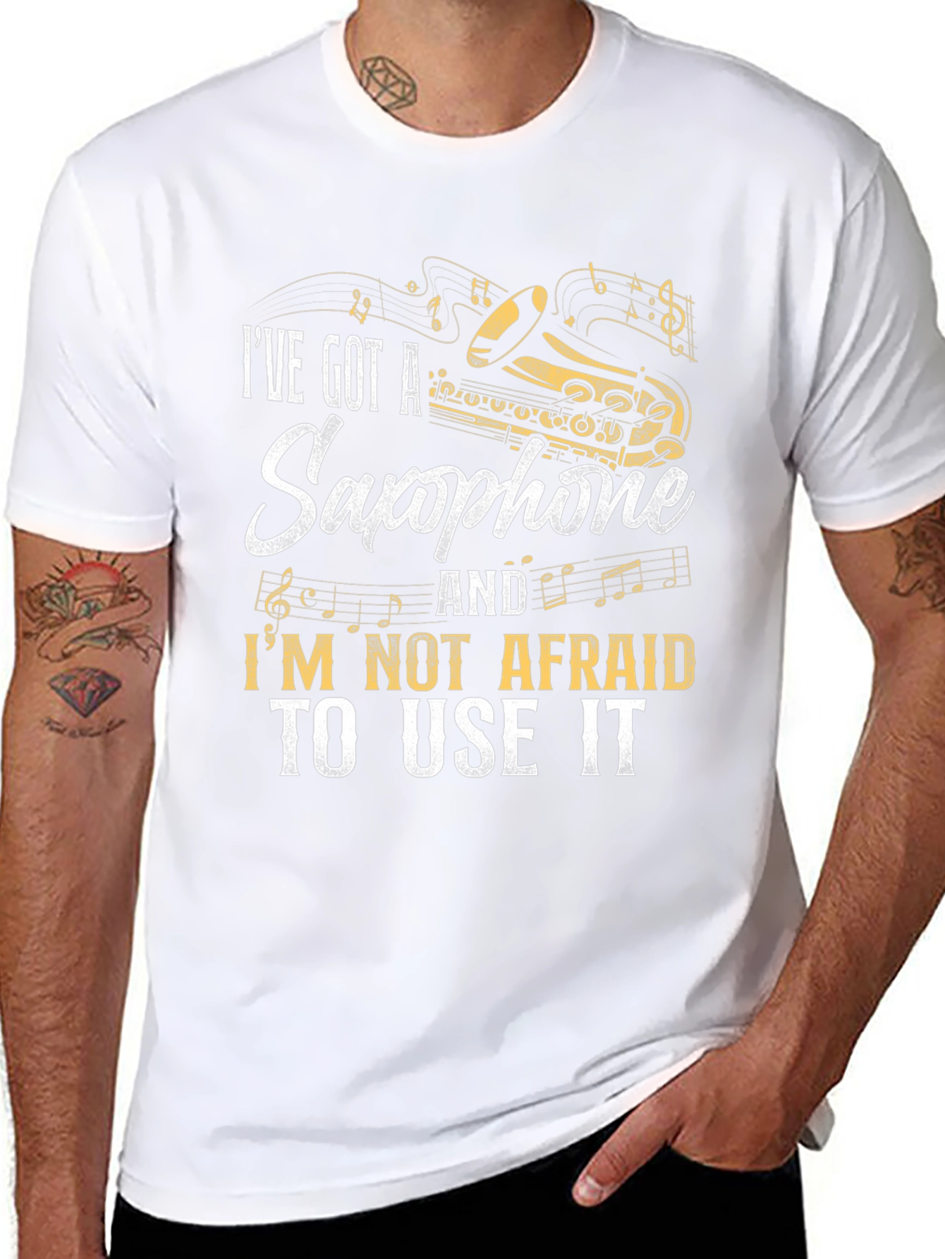 Saxophone Lover T-Shirt - Music Gift