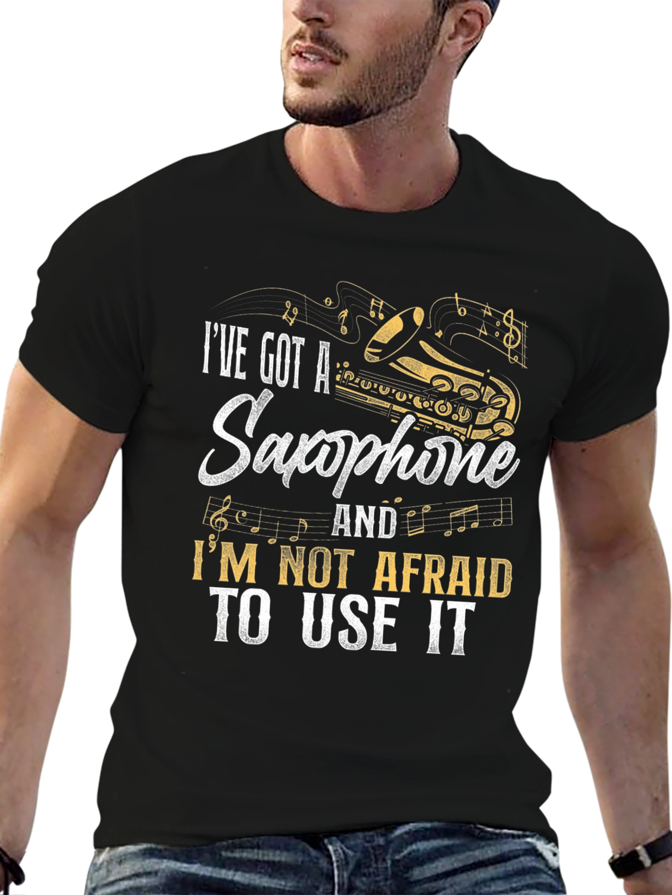 Saxophone Lover T-Shirt - Music Gift
