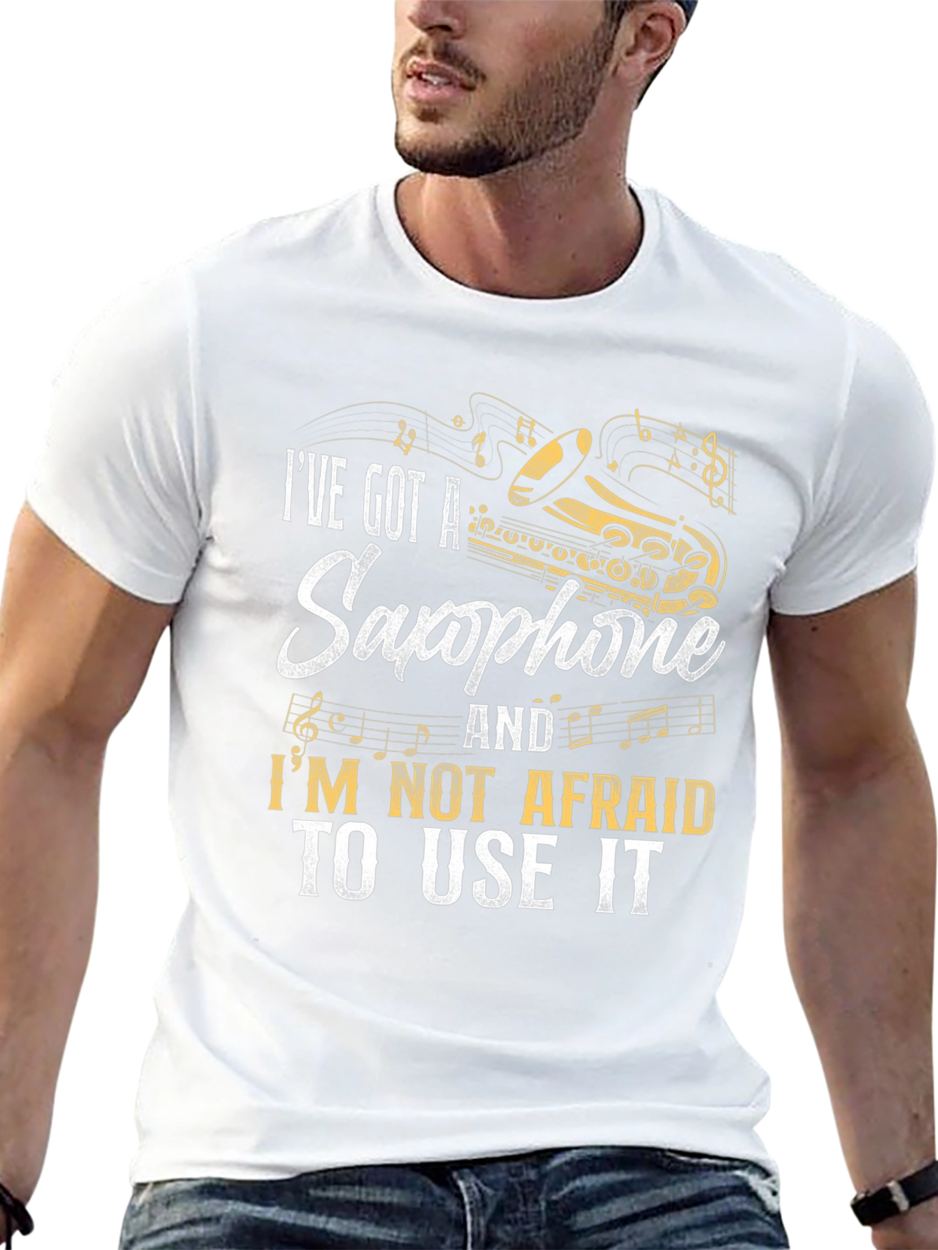 Saxophone Lover T-Shirt - Music Gift