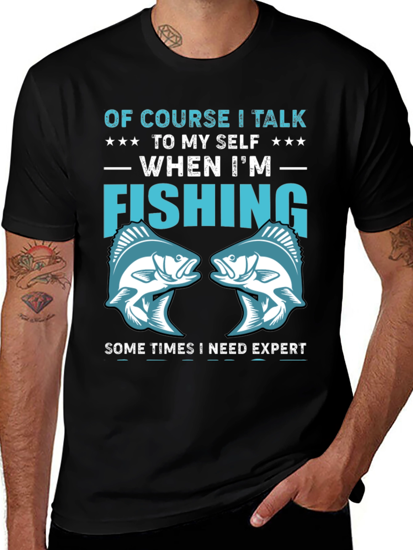 Fishing Expert T-Shirt - Funny Graphic Tee