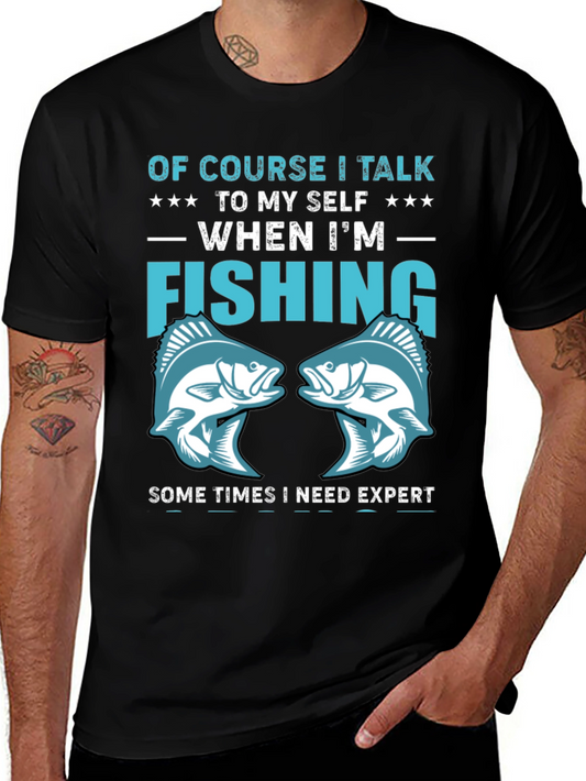 Fishing Expert T-Shirt - Funny Graphic Tee