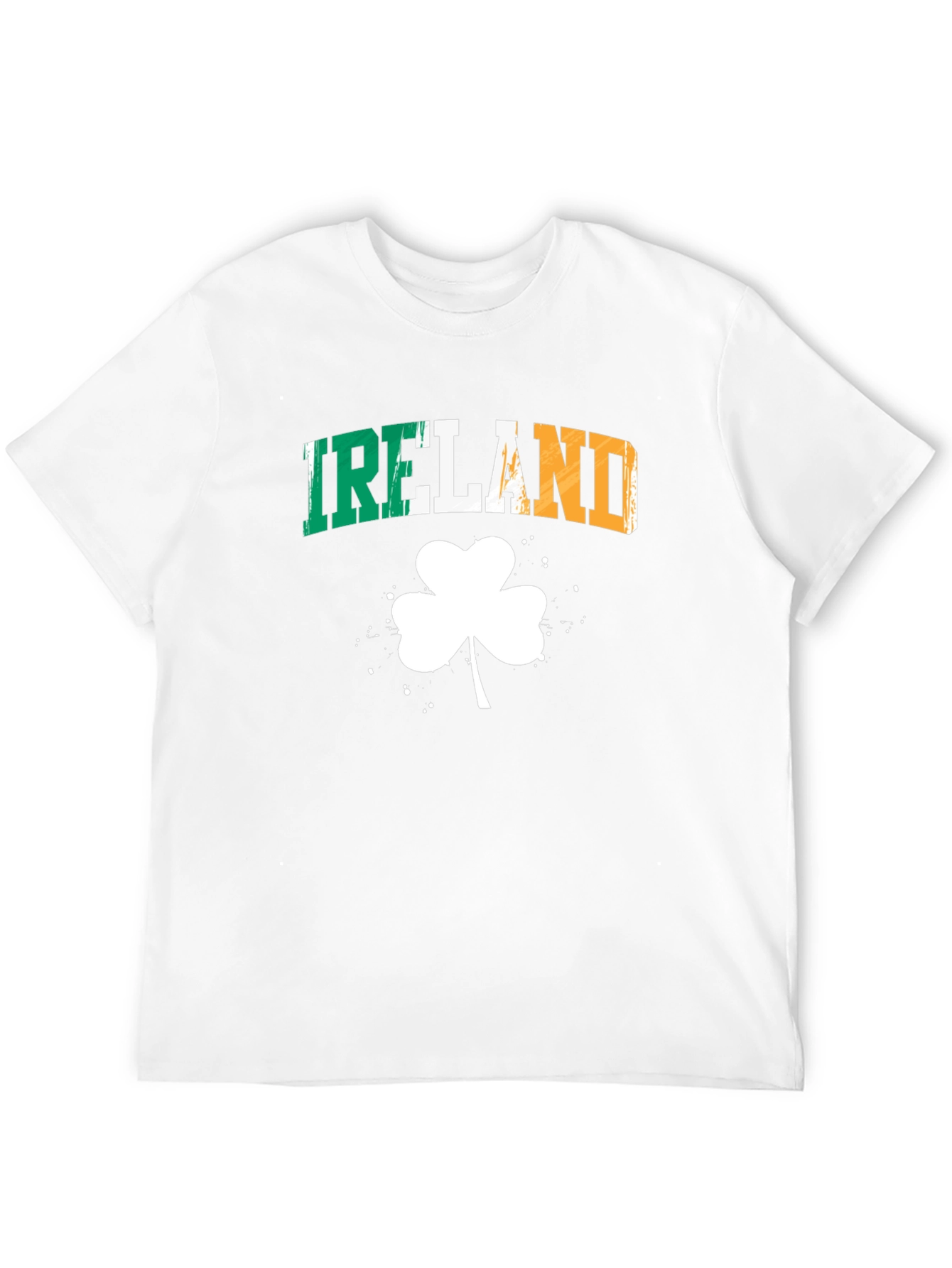 Ireland Clover Black T-Shirt - St. Patricks Day