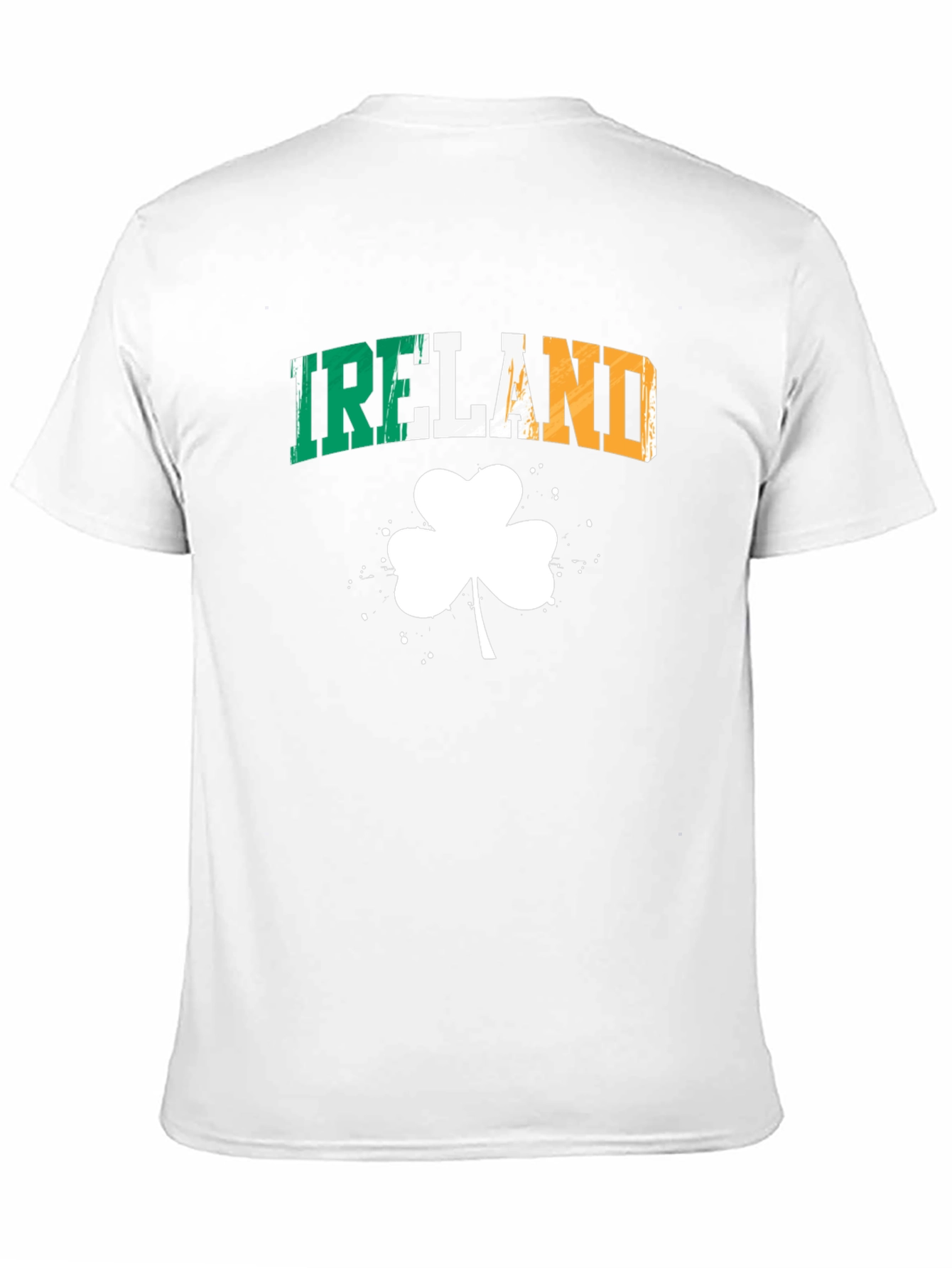 Ireland Clover Black T-Shirt - St. Patricks Day