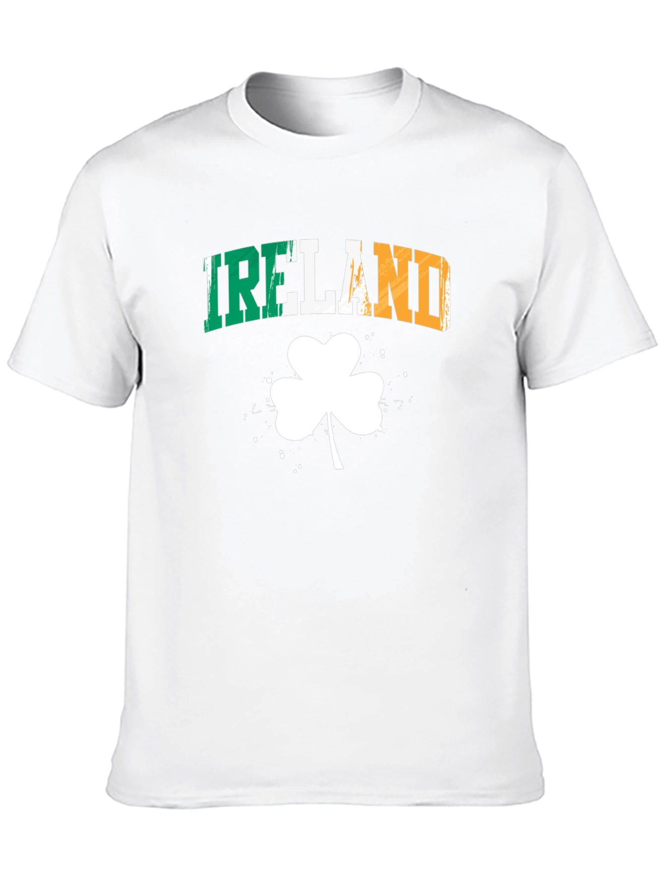 Ireland Clover Black T-Shirt - St. Patricks Day