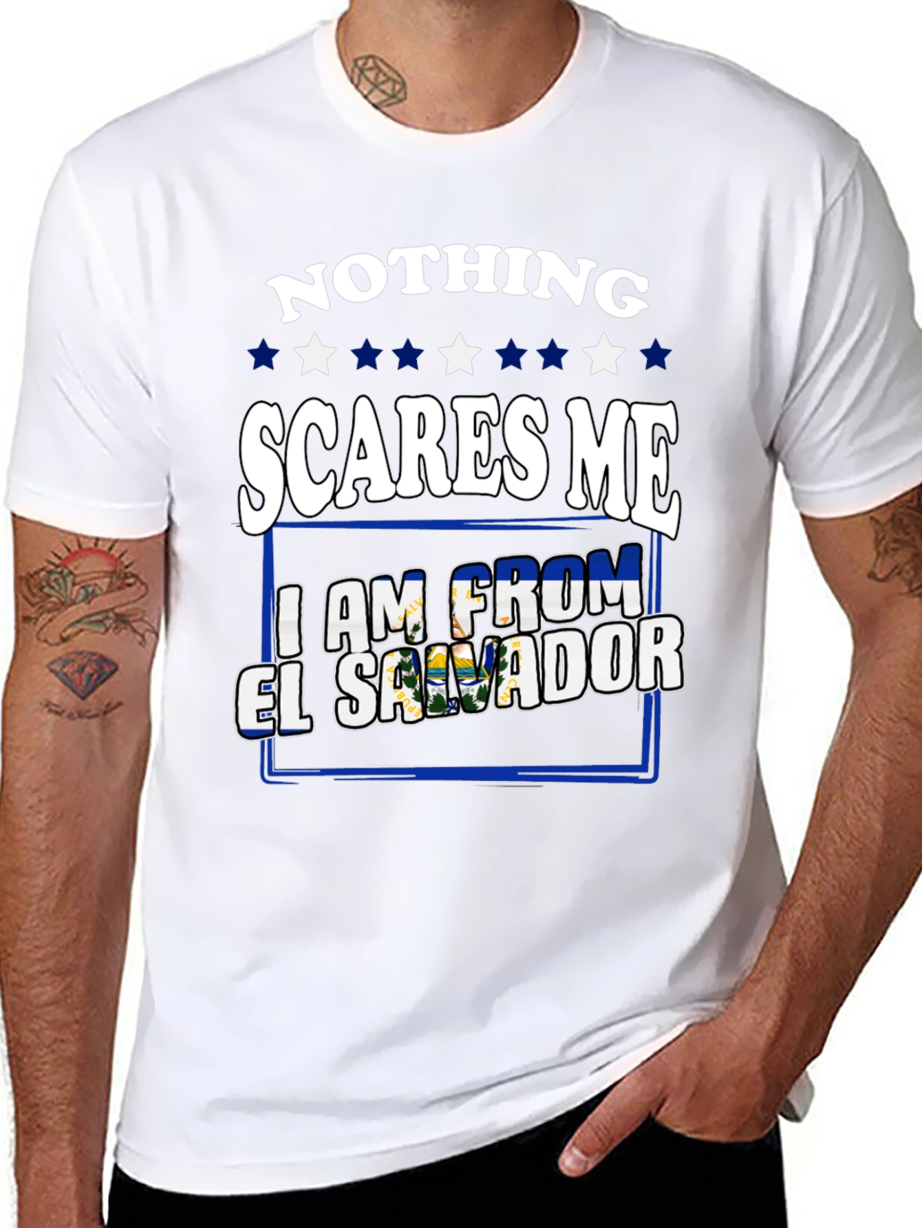 Nothing Scares Me El Salvador T-Shirt