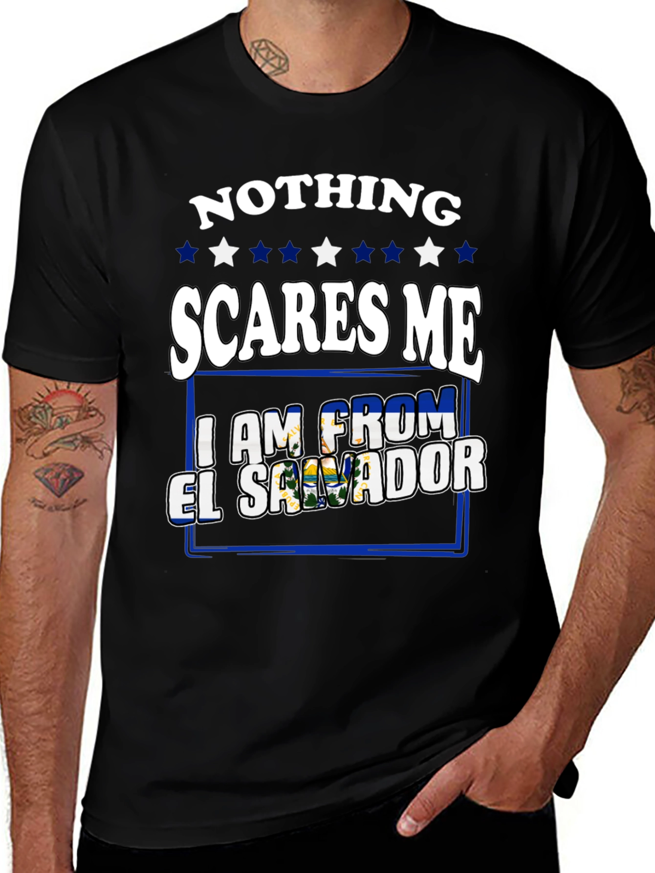 Nothing Scares Me El Salvador T-Shirt