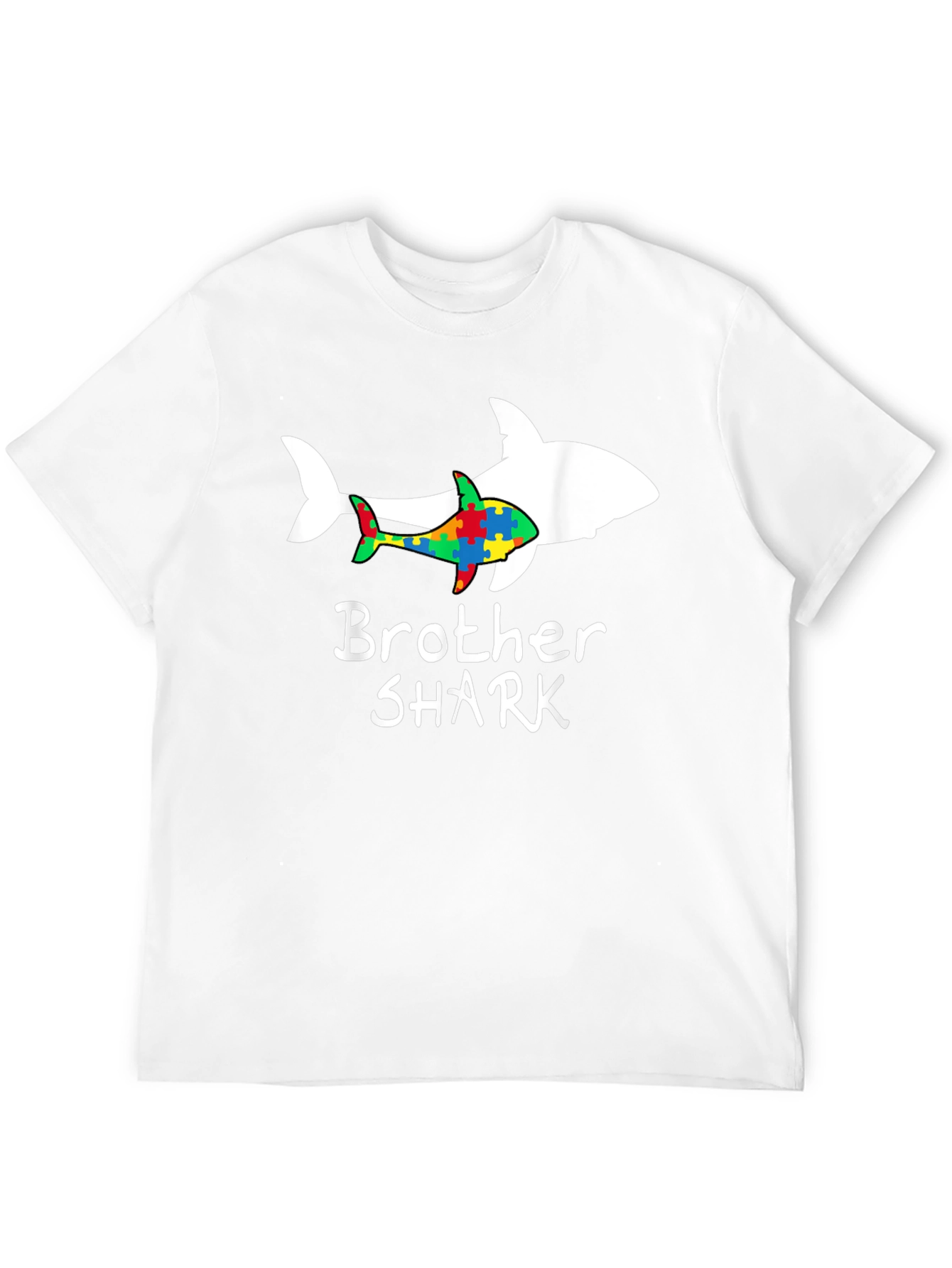 Brother Shark Autism Awareness T-Shirt
