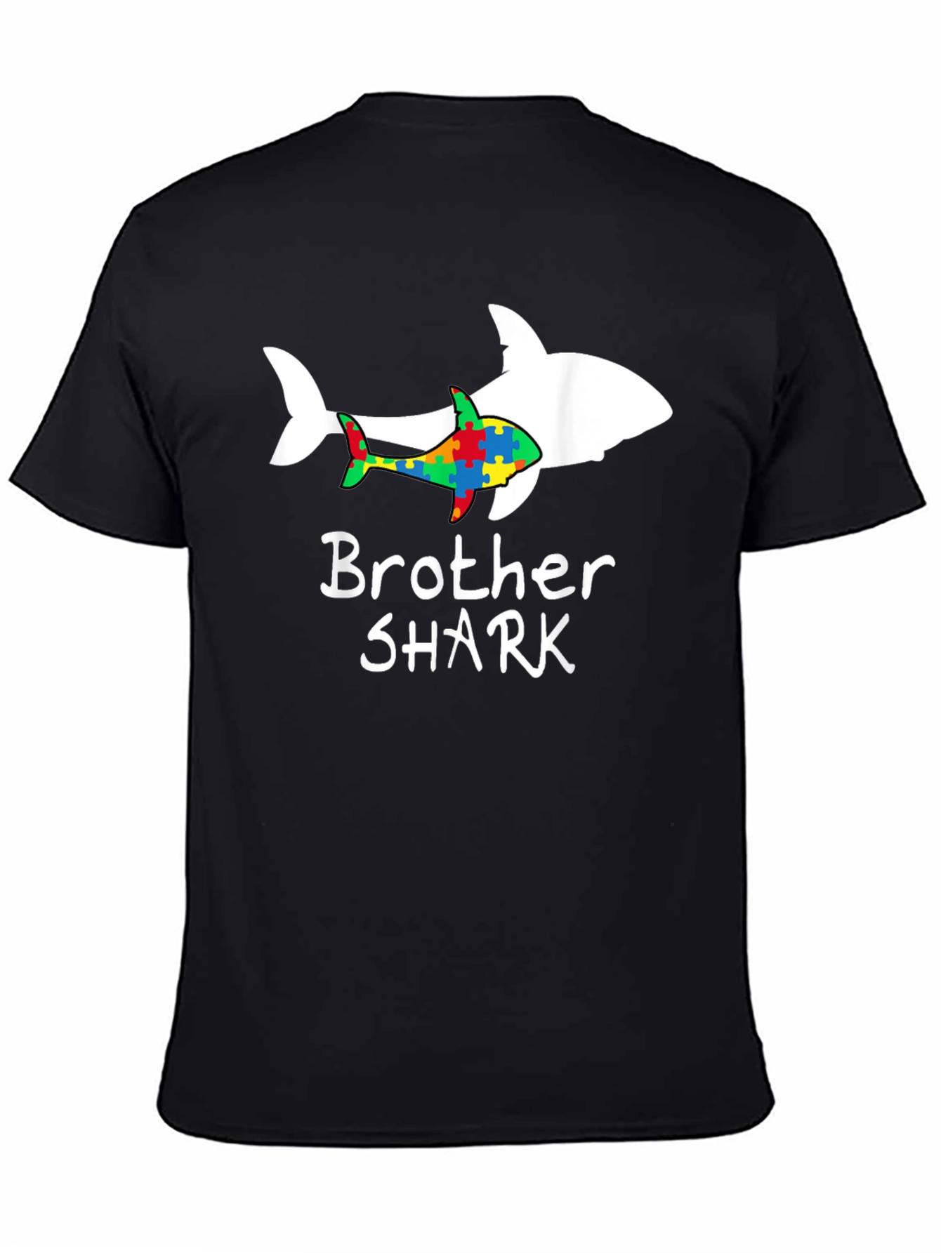 Brother Shark Autism Awareness T-Shirt