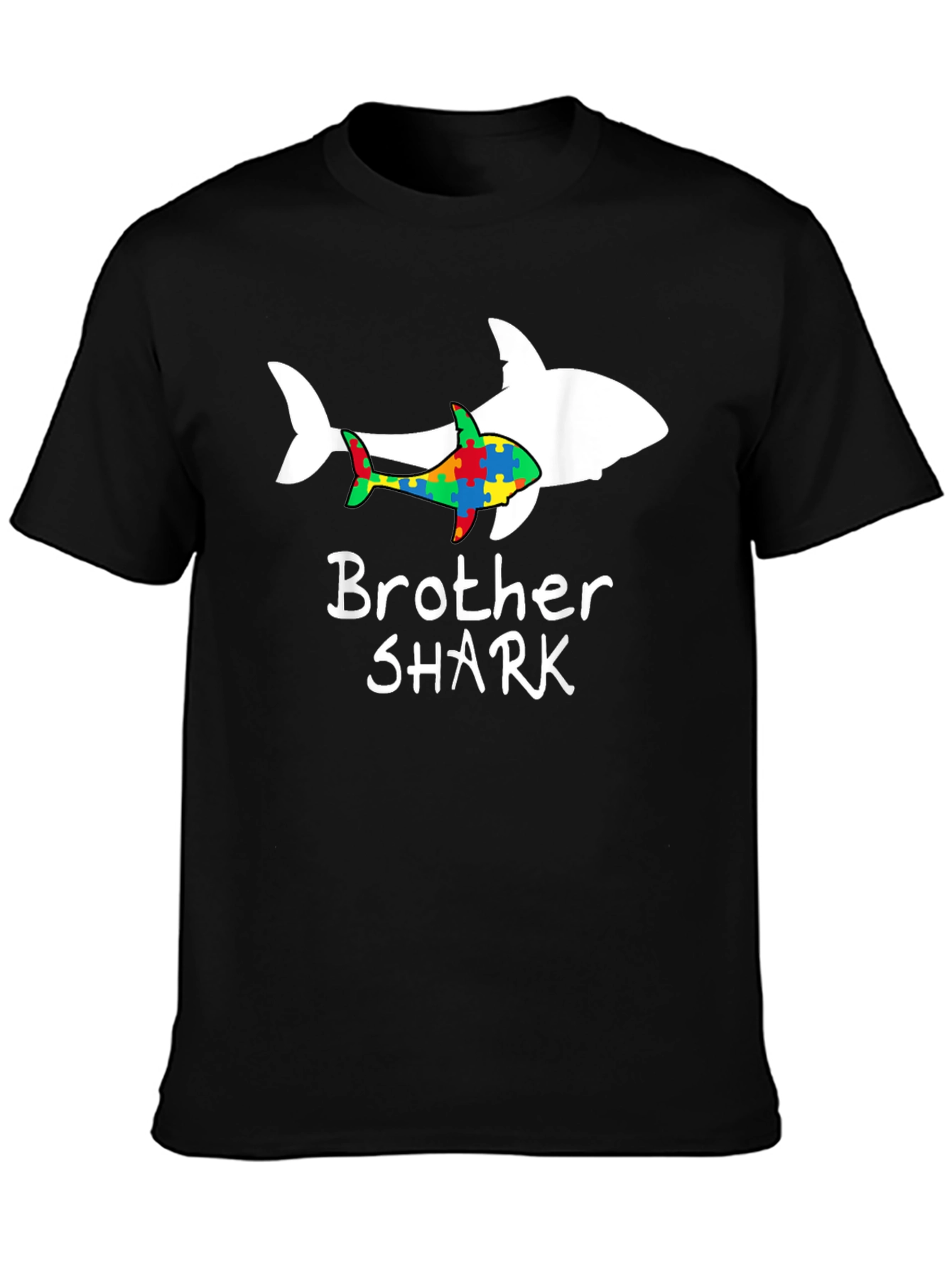 Brother Shark Autism Awareness T-Shirt
